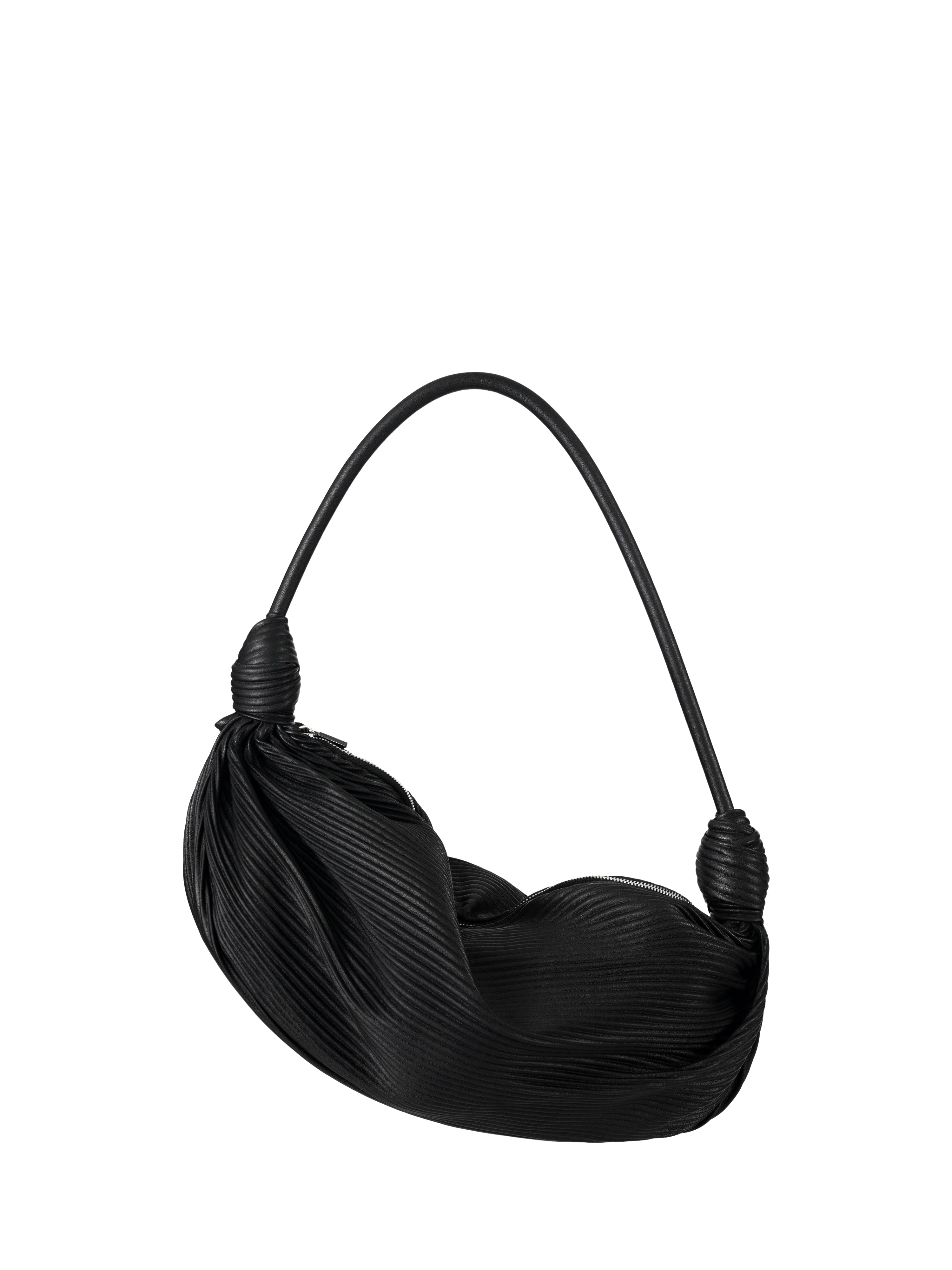 BLACK WAVE KNOT BAG