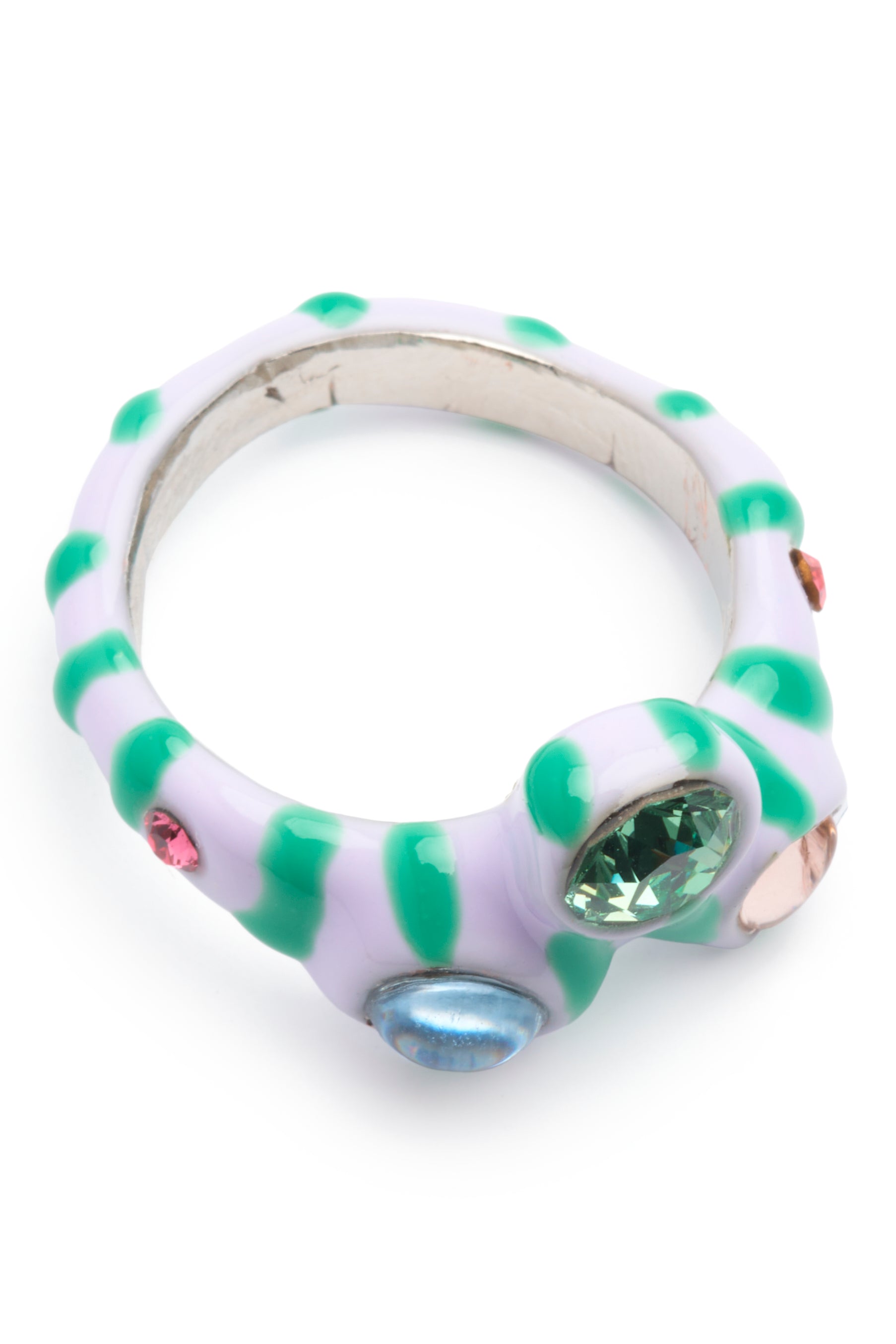 LILAC STRIPE FLORENCE RING