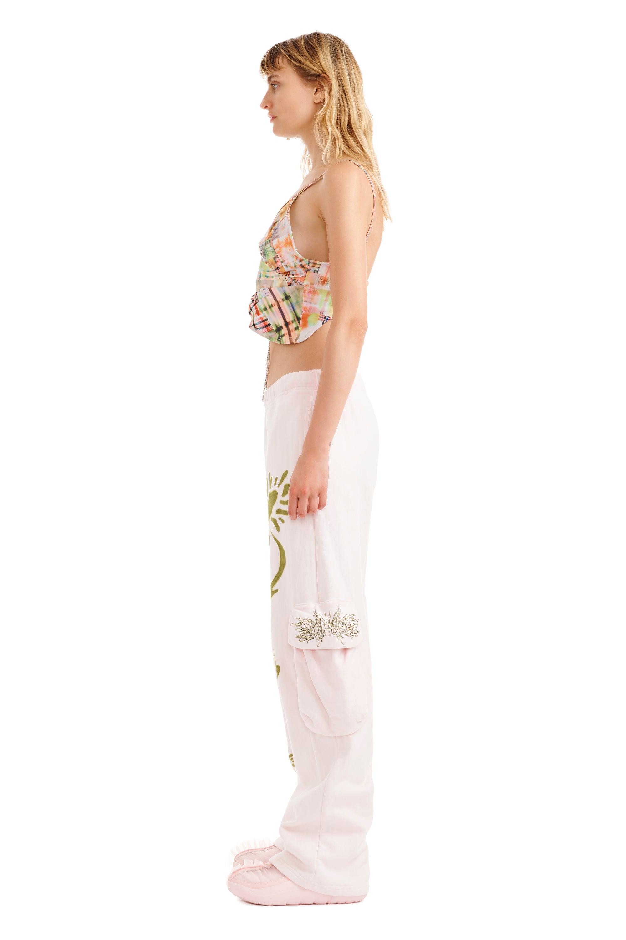 MULTI PLAID LILY CAMI