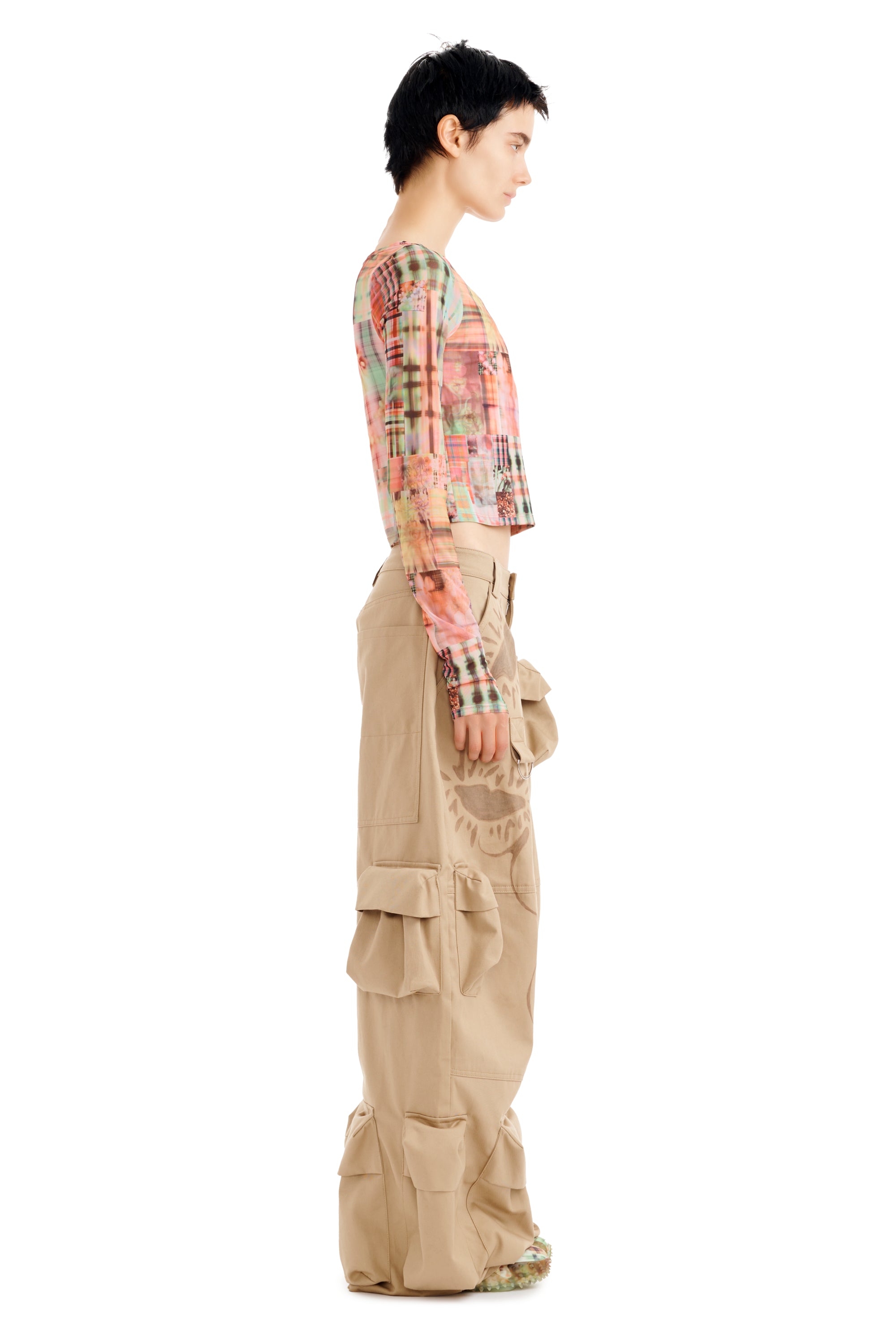 SAND DAISY GARDEN CARGO PANT