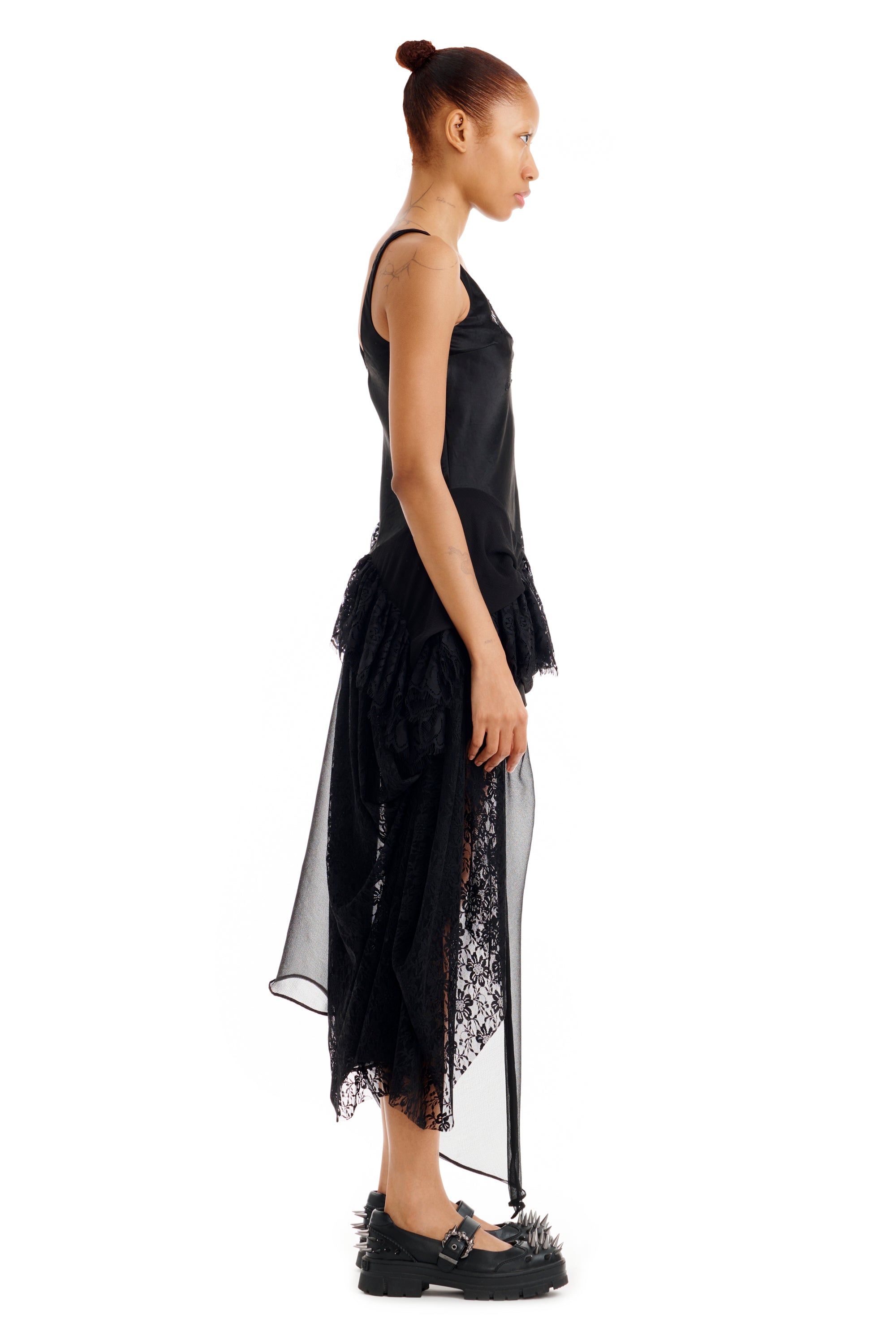 BLACK AMMI FANNY DRESS