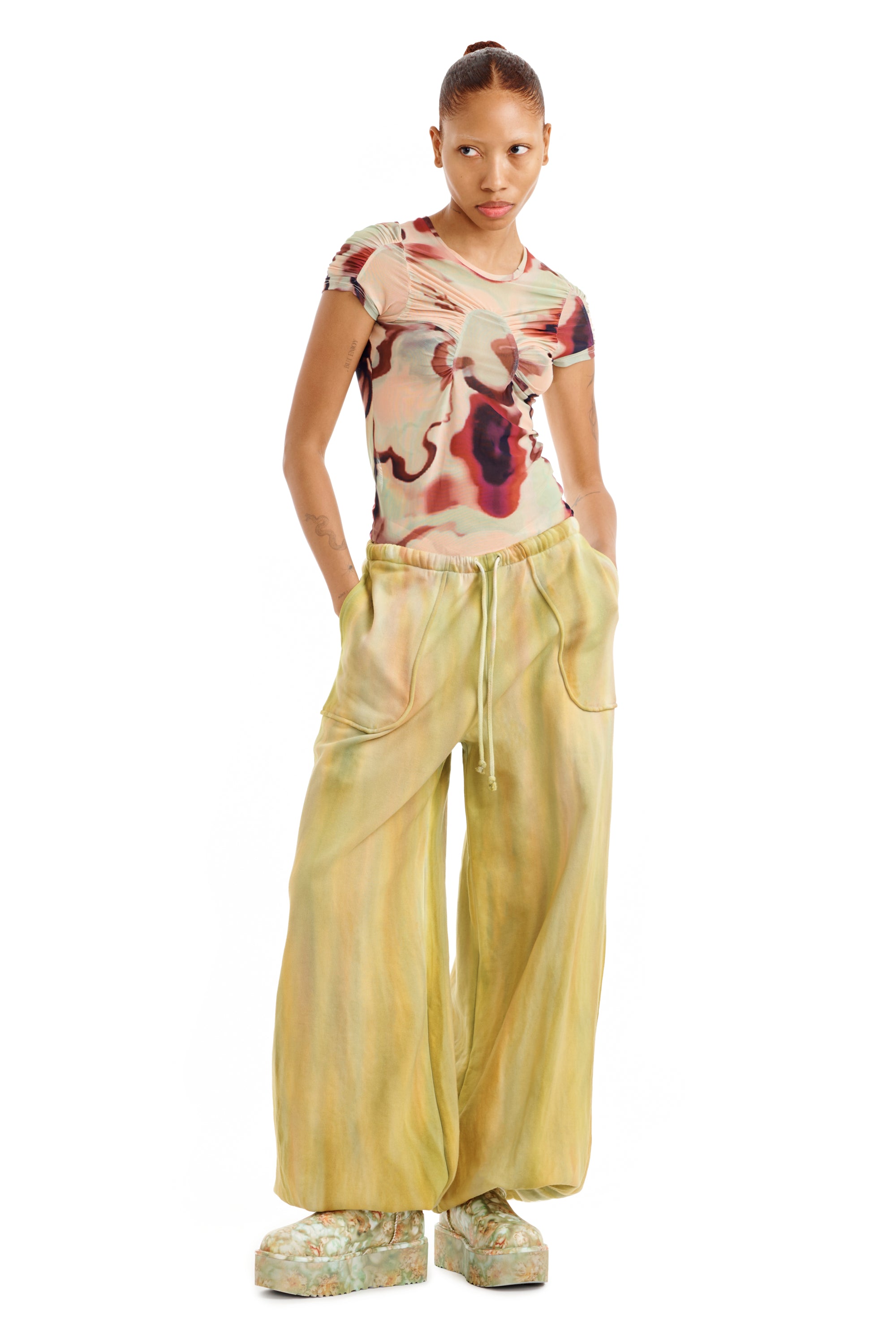 SEA MOSS BALLOON SWEATPANT