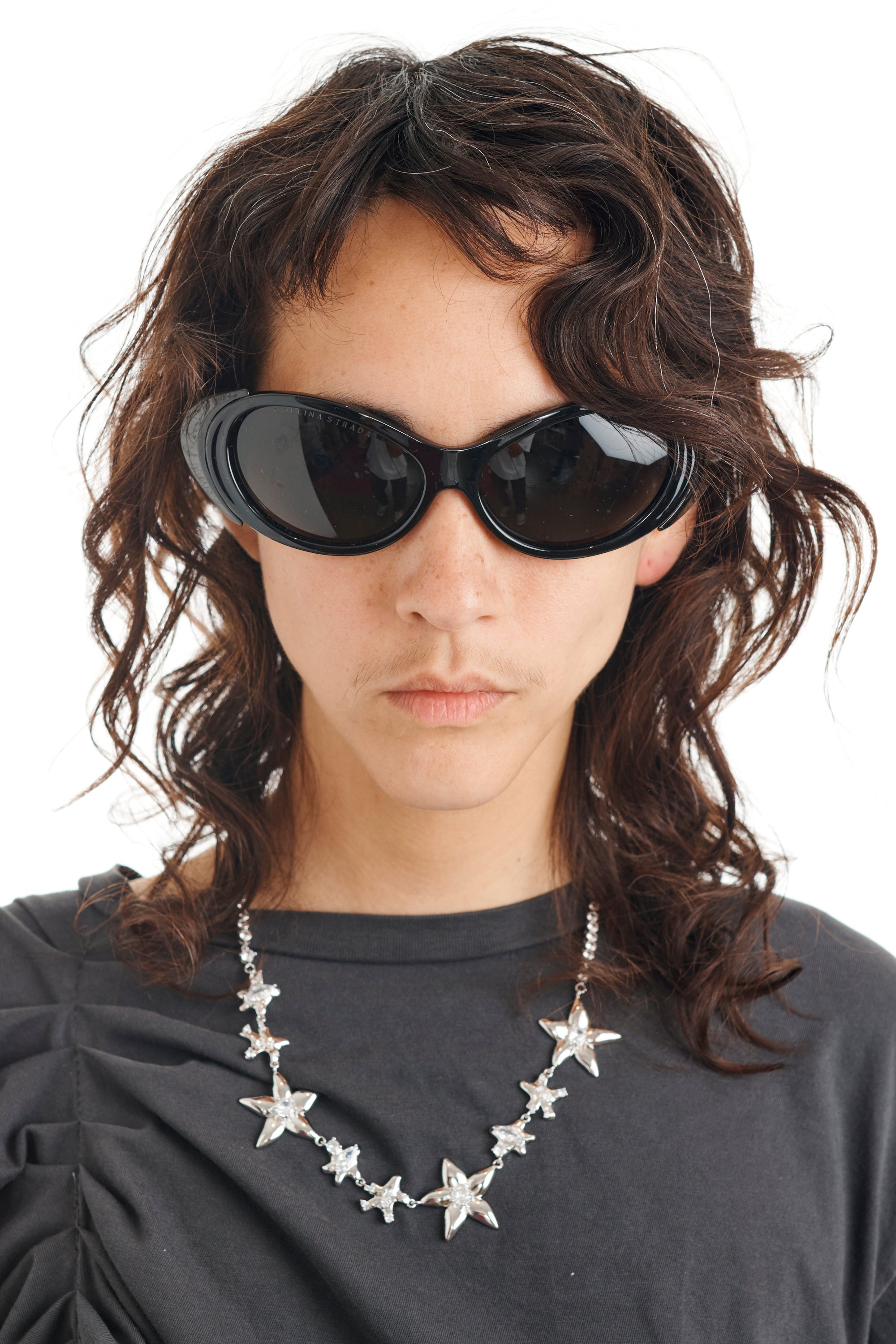 CRYSTAL CLEAR STELLA STAR NECKLACE