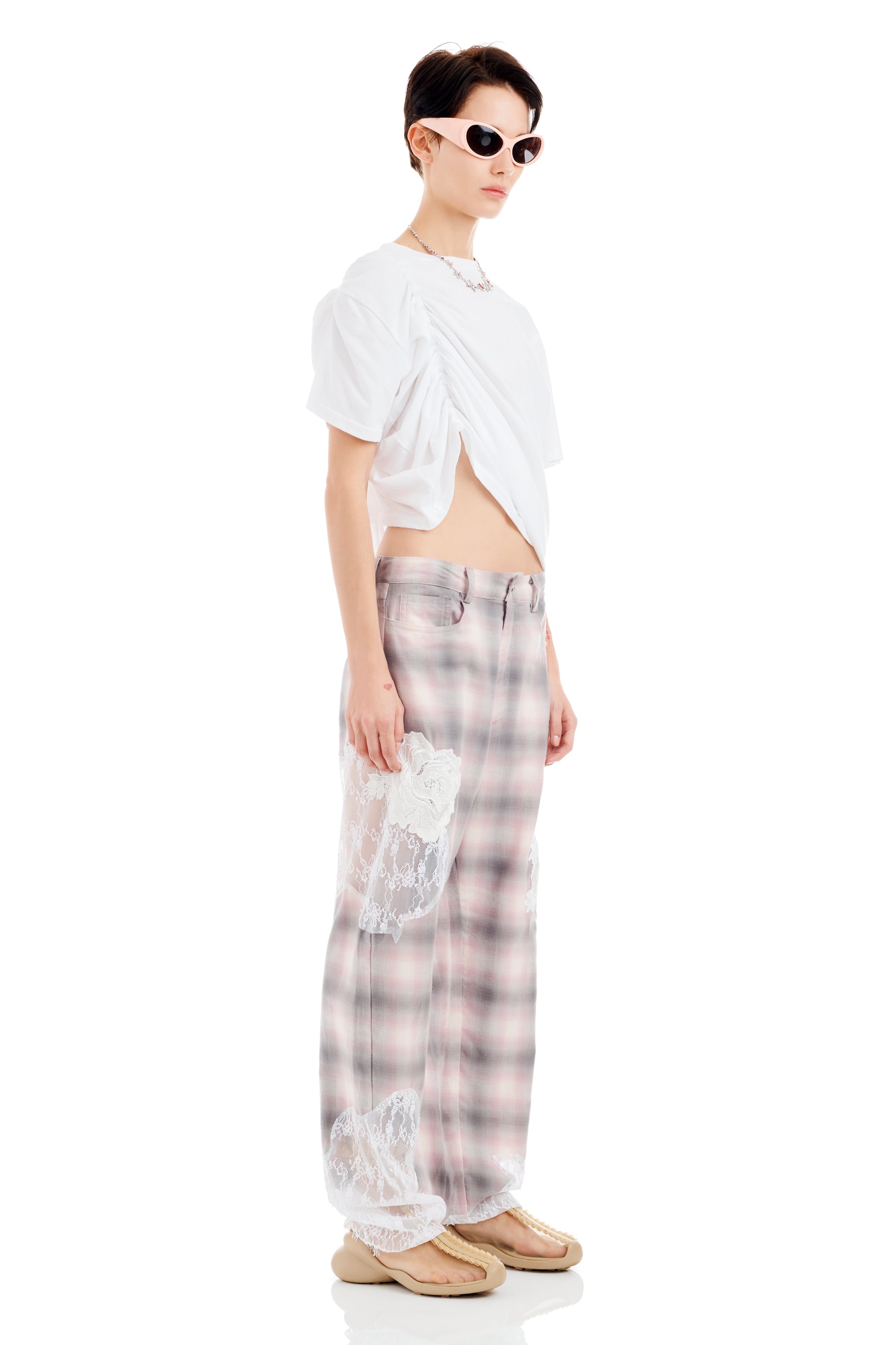 LAVENDER PLAID MIKAELA JEAN