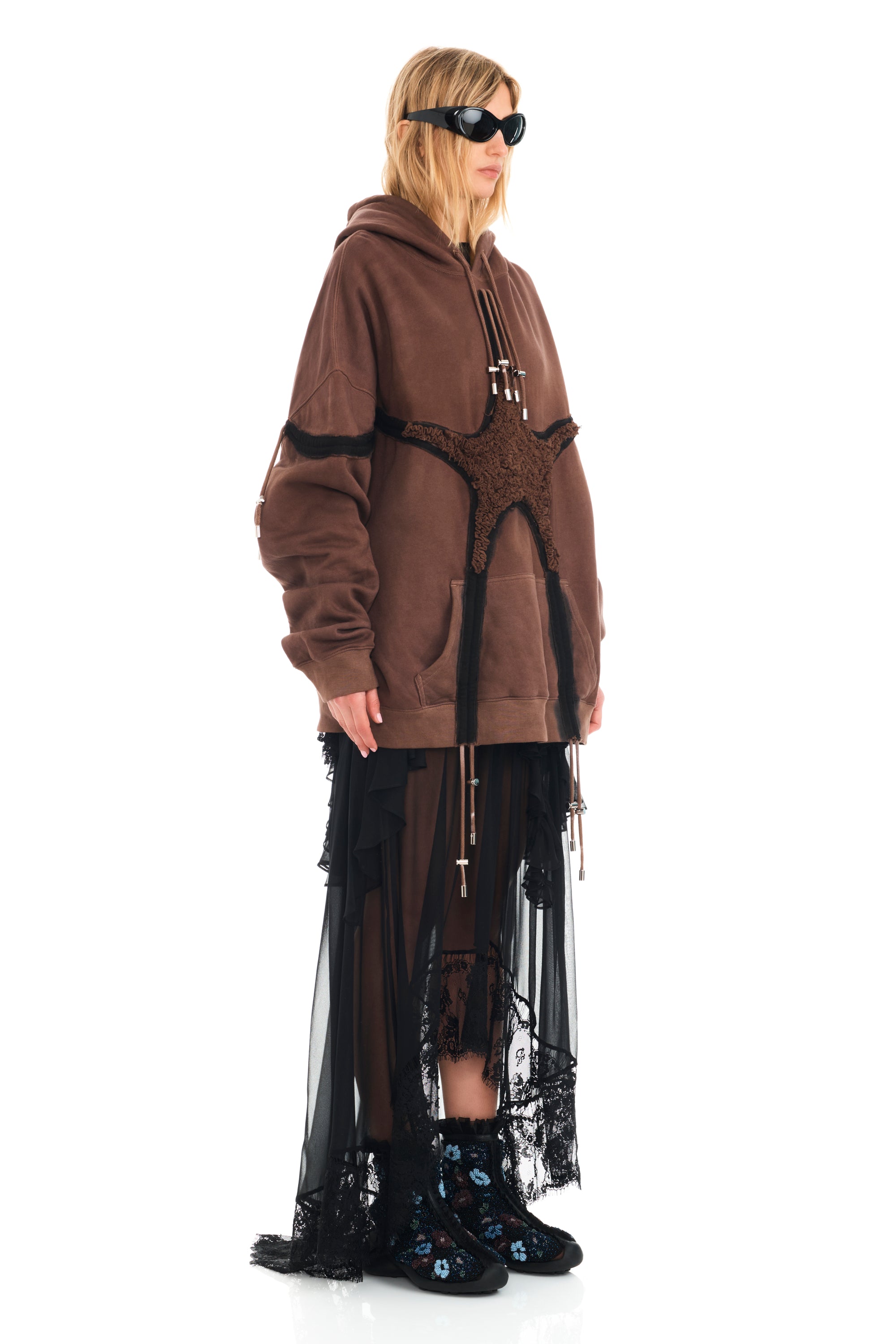 EARTH STARBURST SOFT STAR HOODIE