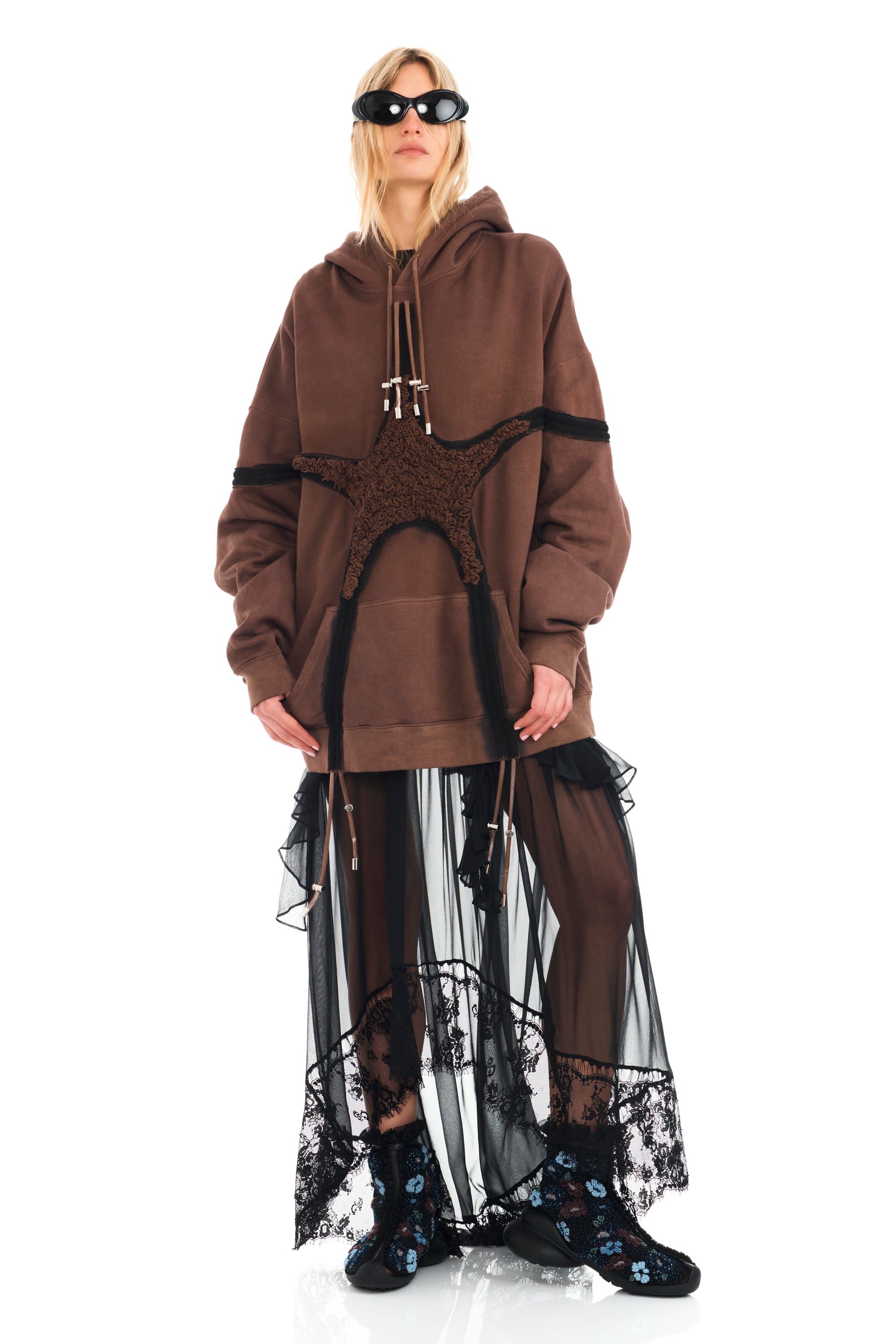 EARTH STARBURST SOFT STAR HOODIE