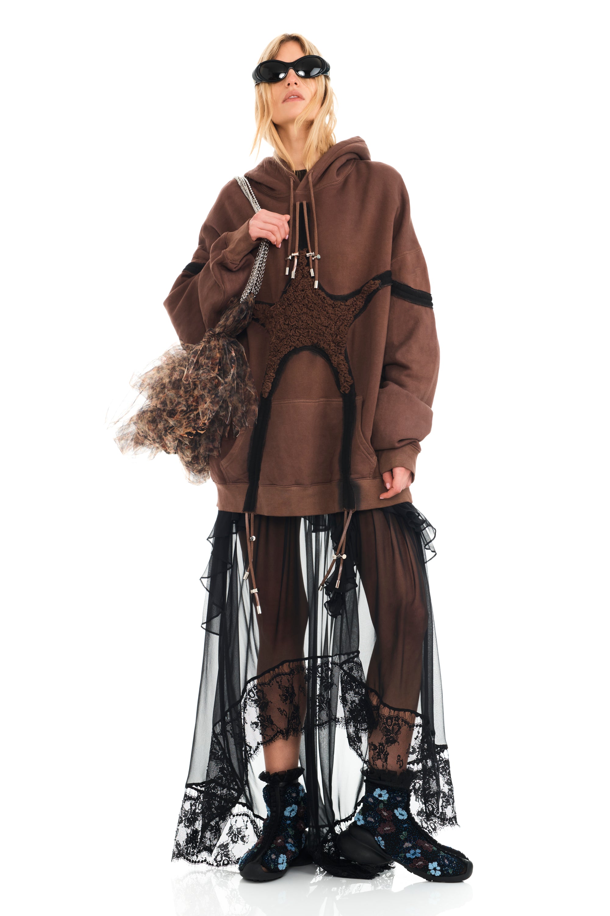 EARTH STARBURST SOFT STAR HOODIE