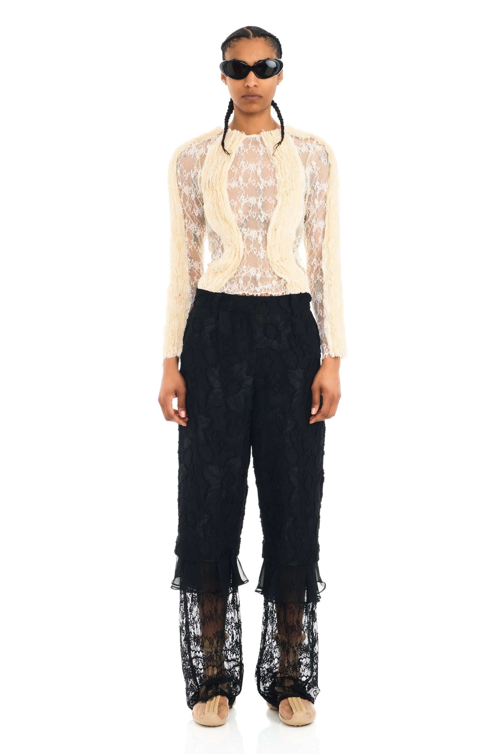 BLACK GERANIUM TROUSER