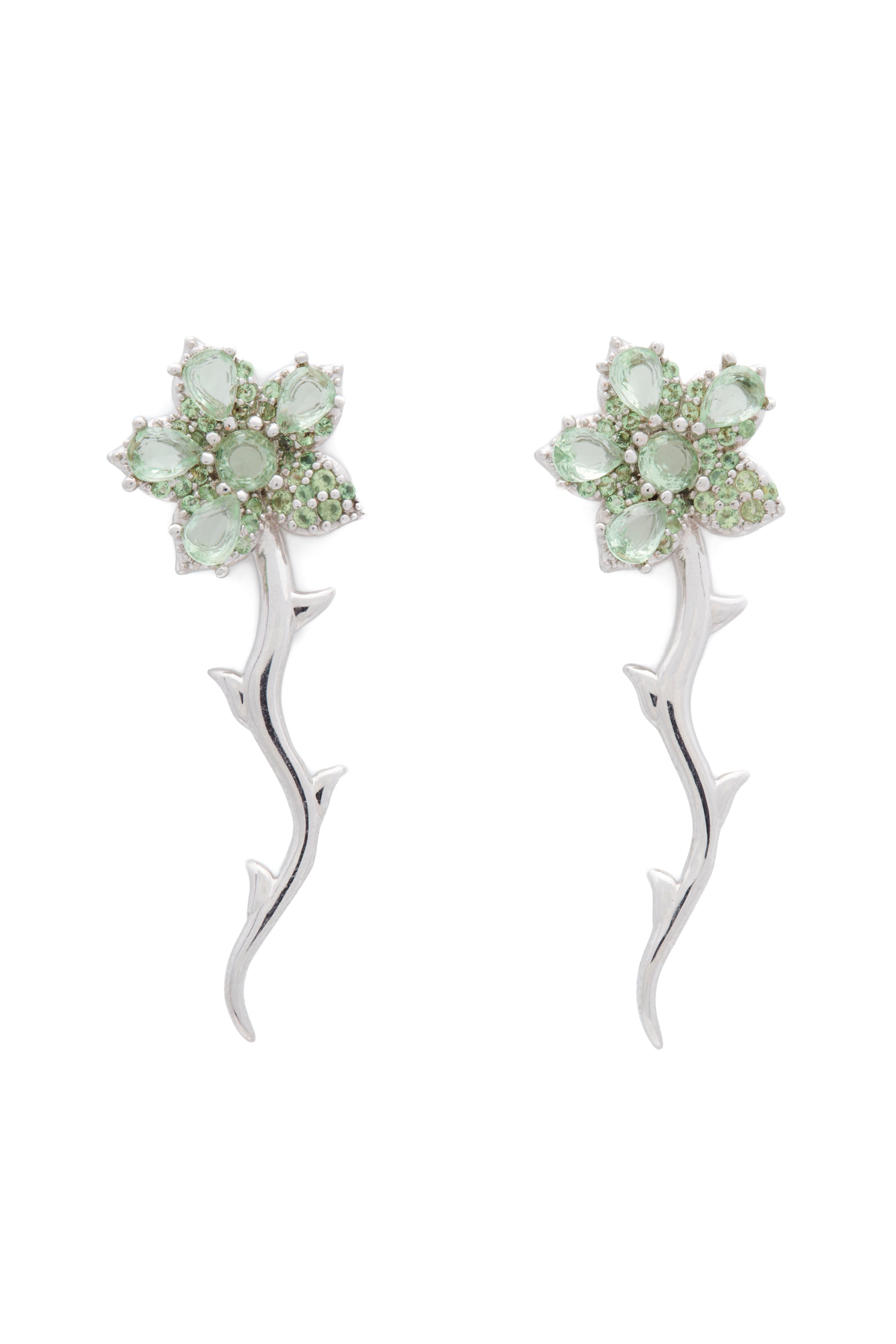 LIME VINE EARRING