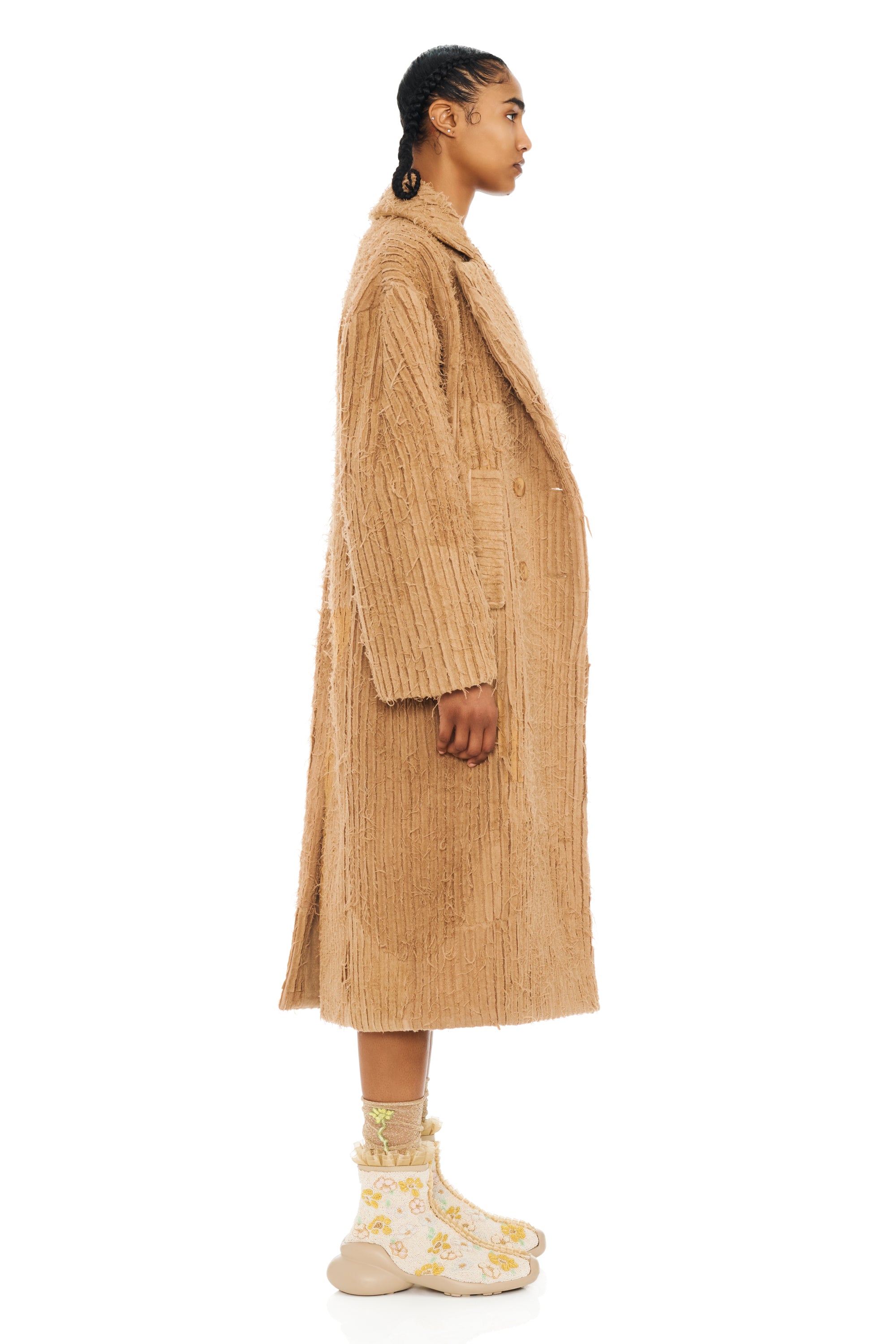 CAMEL PAW PAW COAT