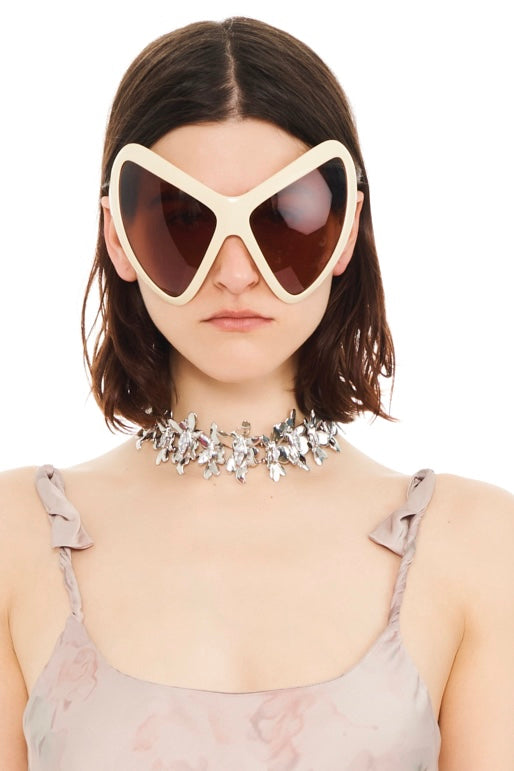 BEIGE WATERCOLOR ROSES CYPRESS DRESS