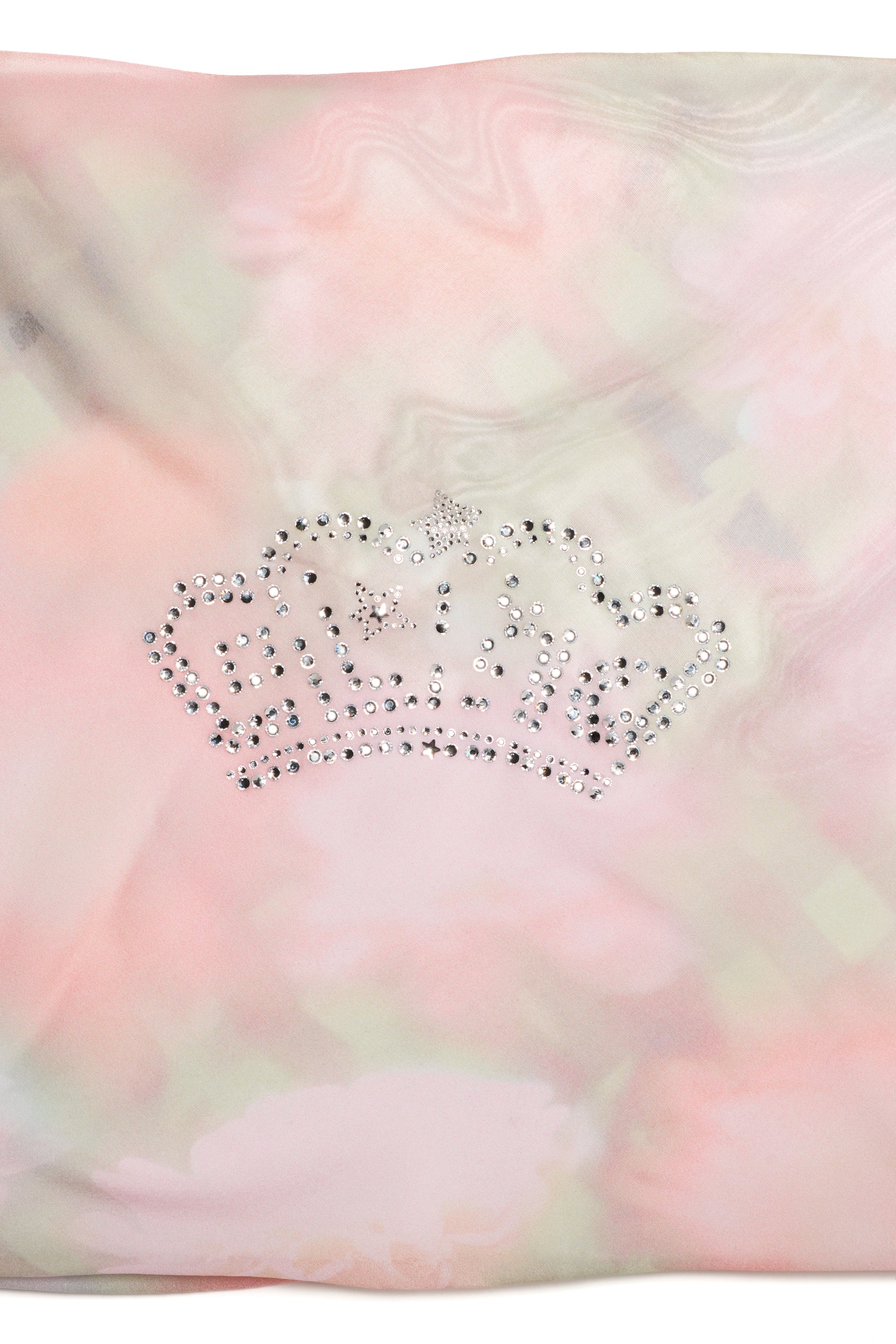 WASHED DAISY PLAID PRINCESS FOULARD SCARF