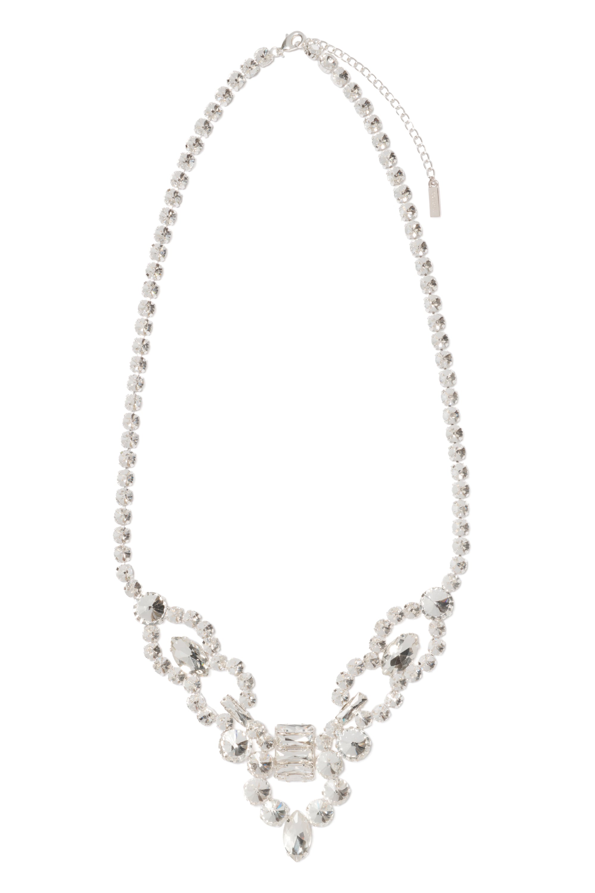 CRYSTAL CLEAR INDIE NECKLACE