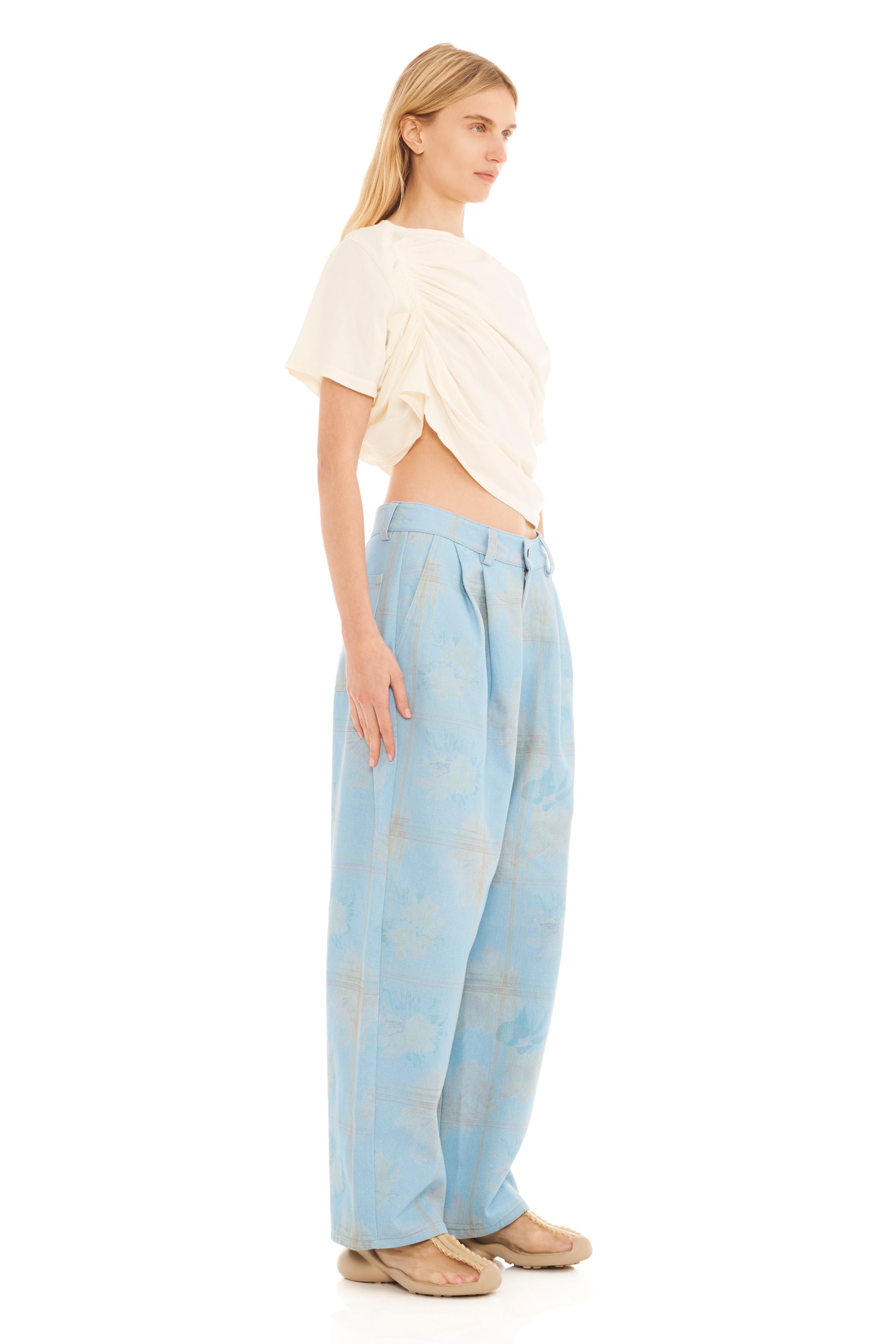 DENIM PICNIC CATCHFLY PANT