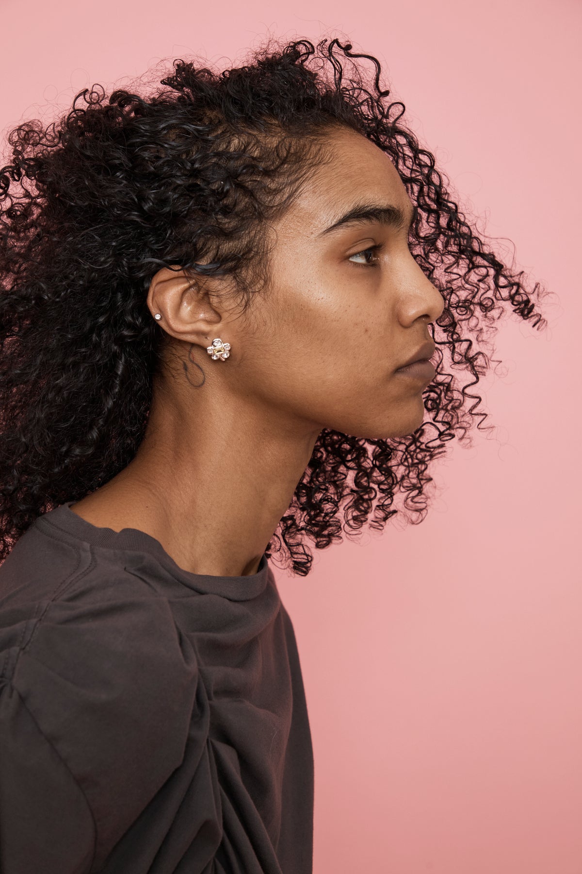 SILVER LEMON DAIZE EARRINGS