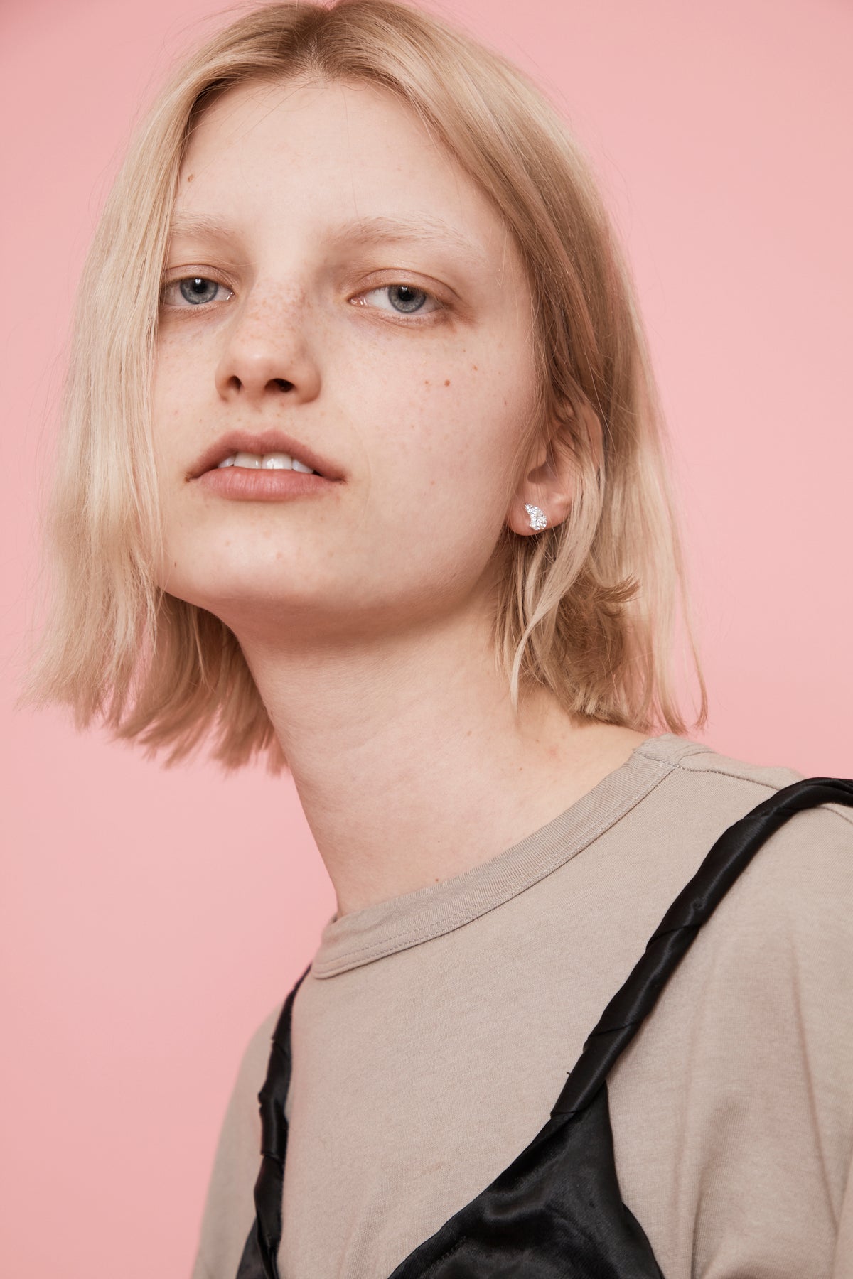 PINK APPLE LILITH EARRINGS