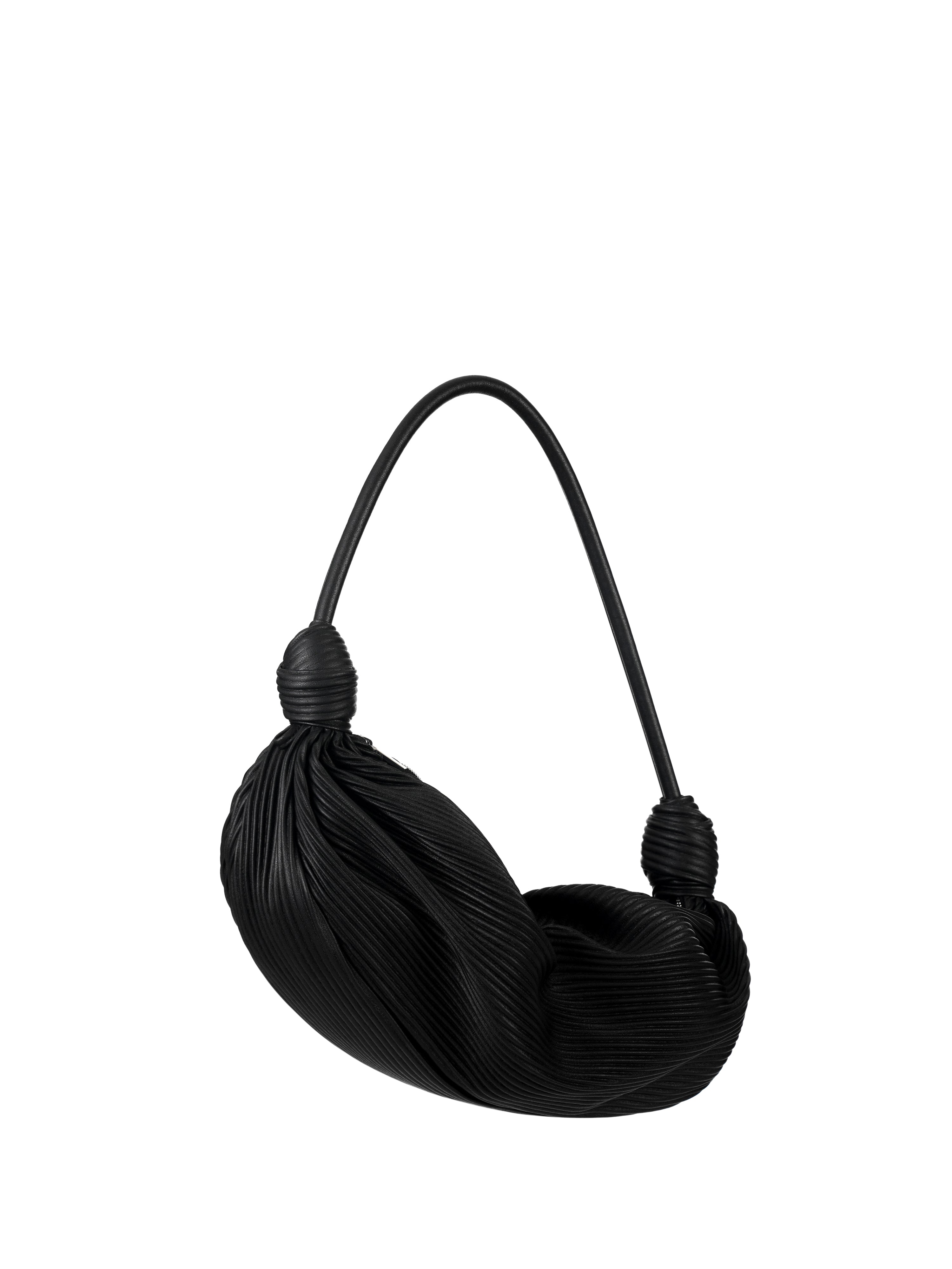 BLACK WAVE KNOT BAG
