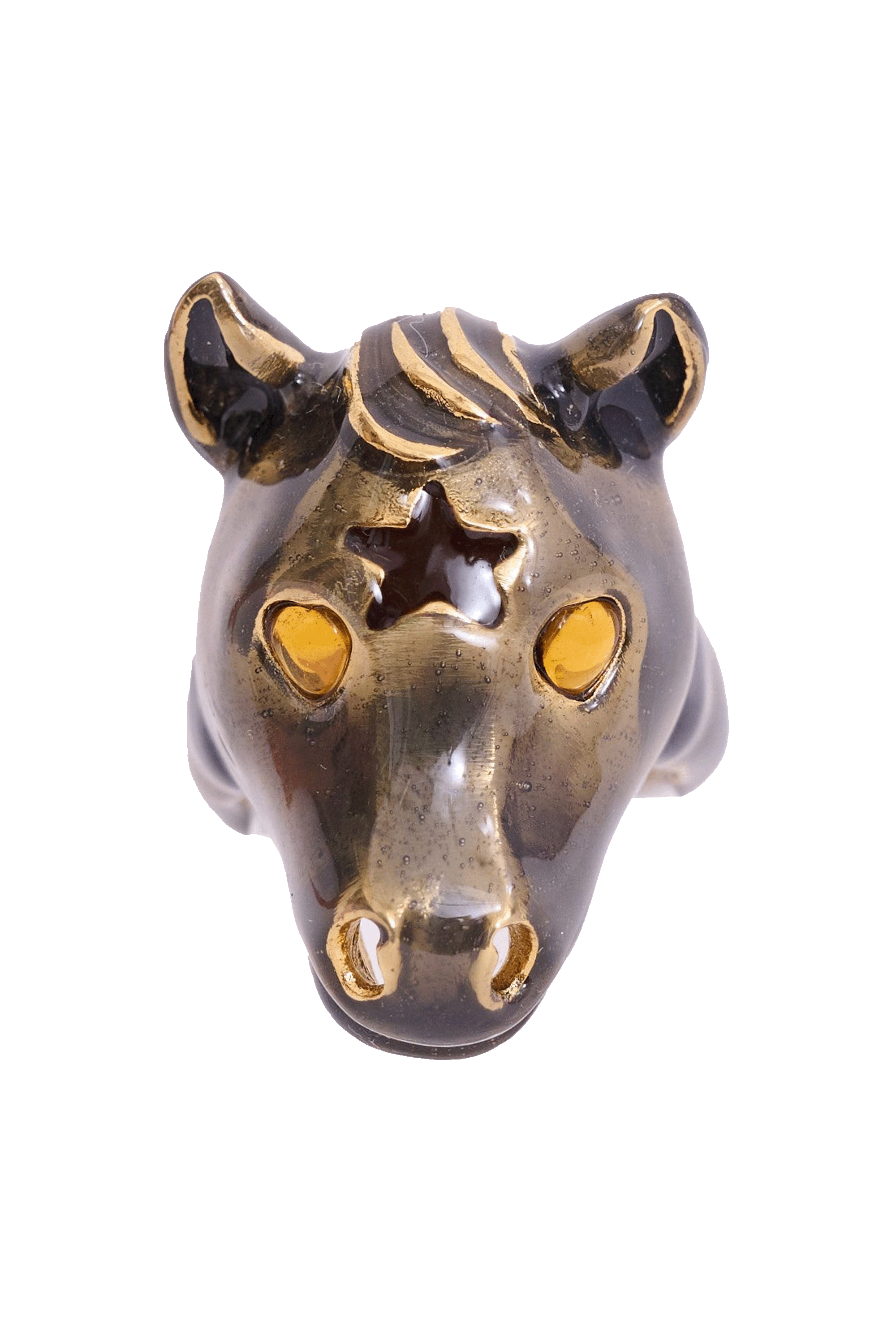 ANTIQUE GOLD BABY PONY RING | COLLINA STRADA – Collina Strada