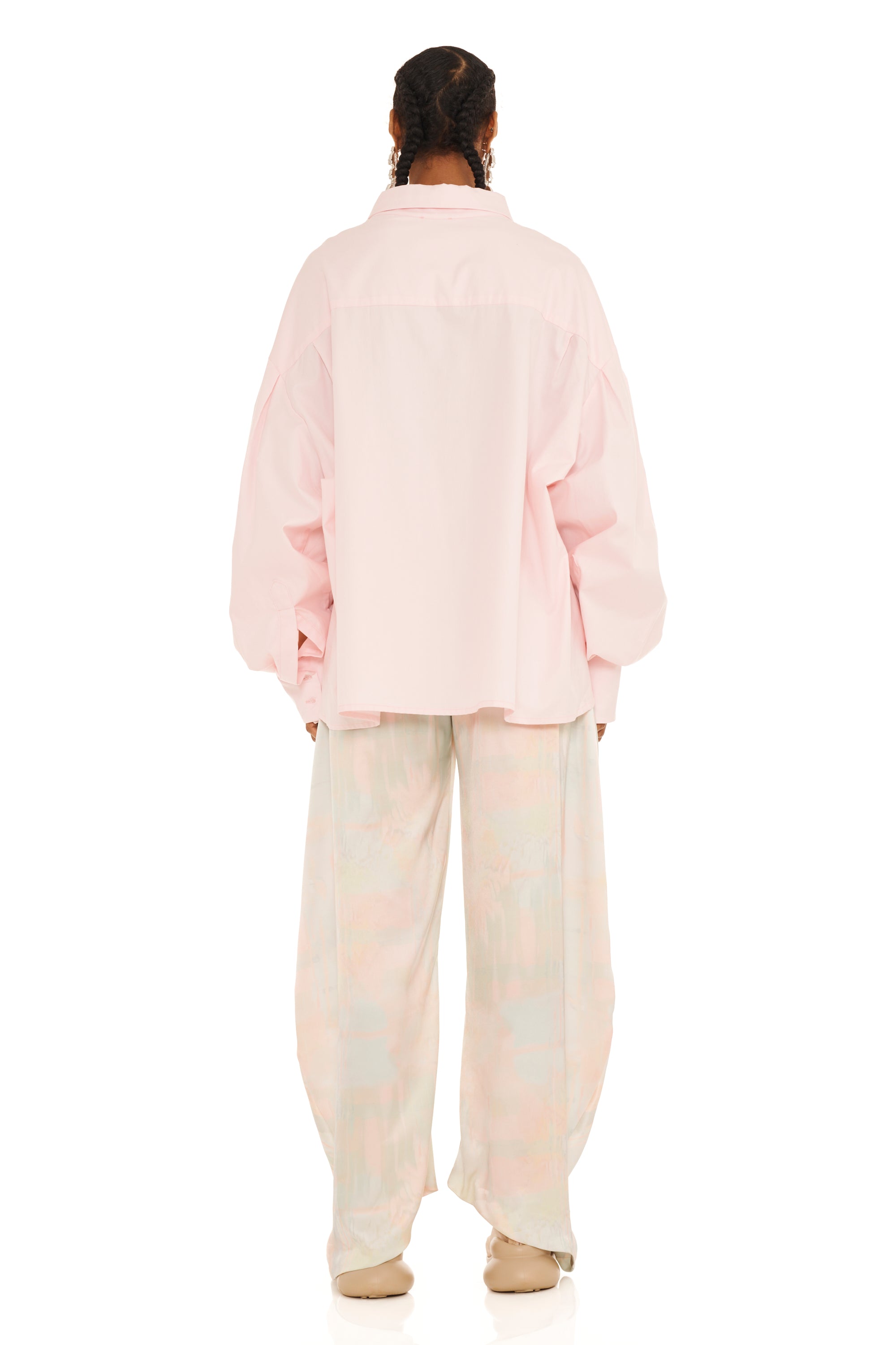 SOFT PINK CHASON BUTTON UP