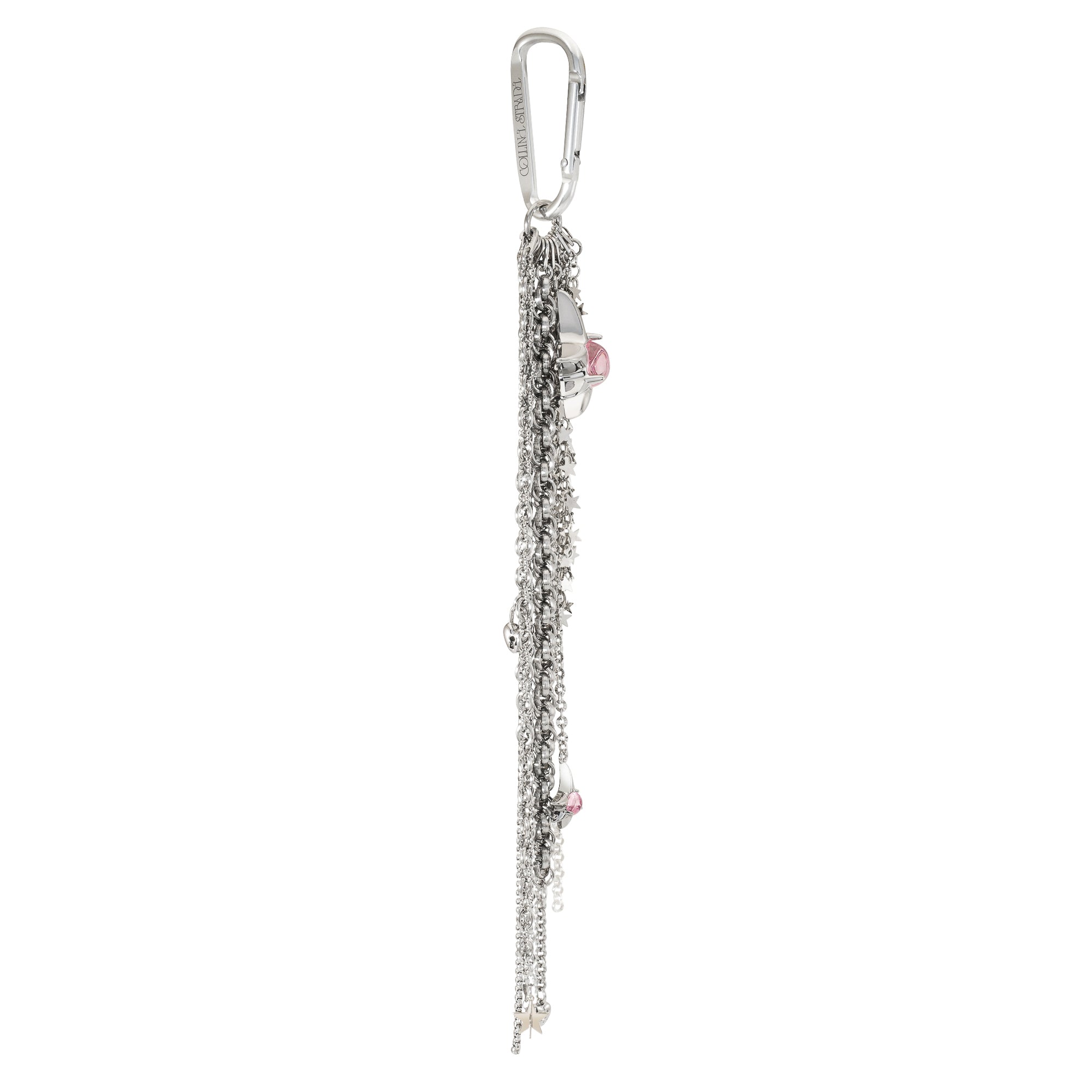 SILVER COSMIC DROP KEYRING