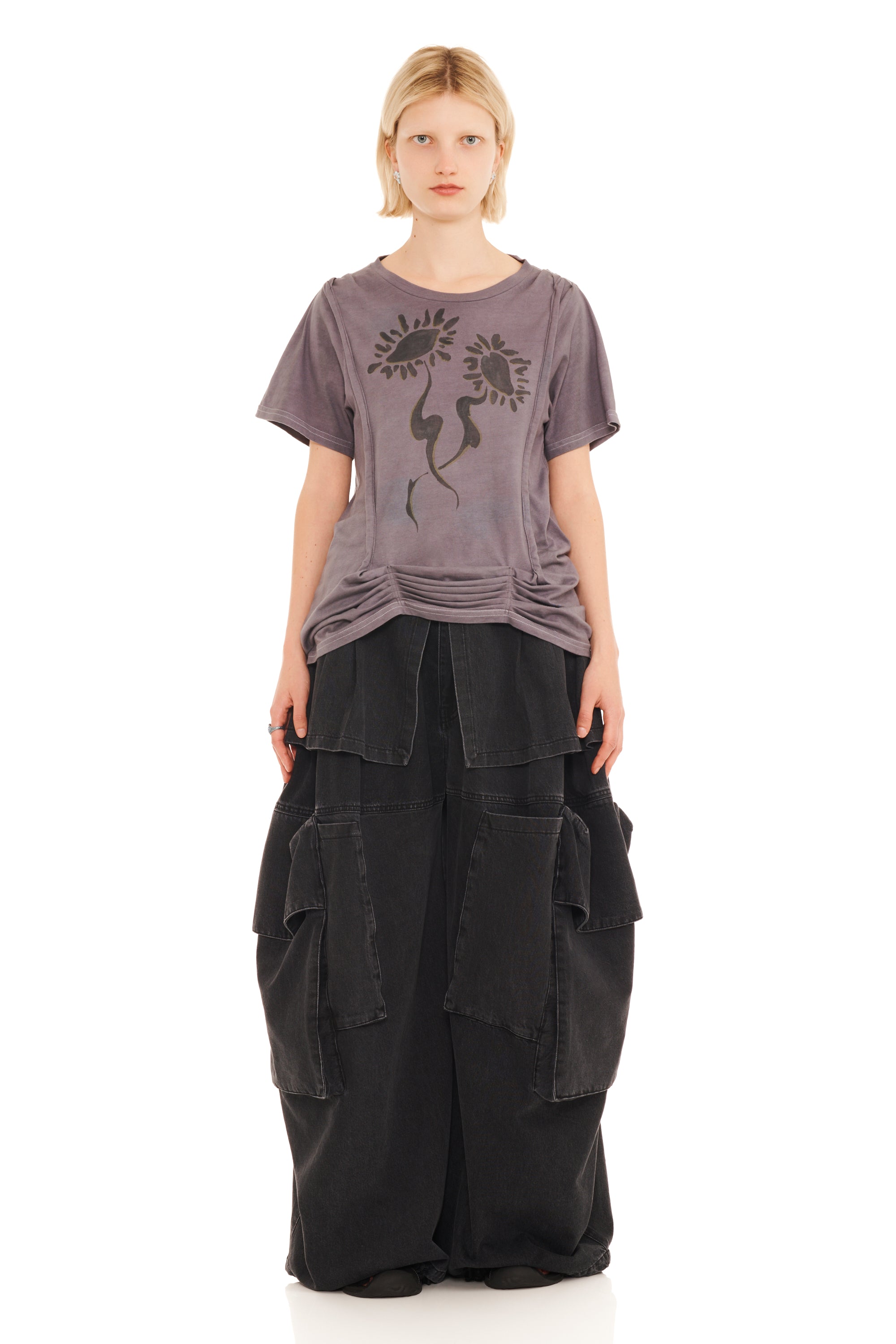 CHARCOAL HAZEL CARGO PANT