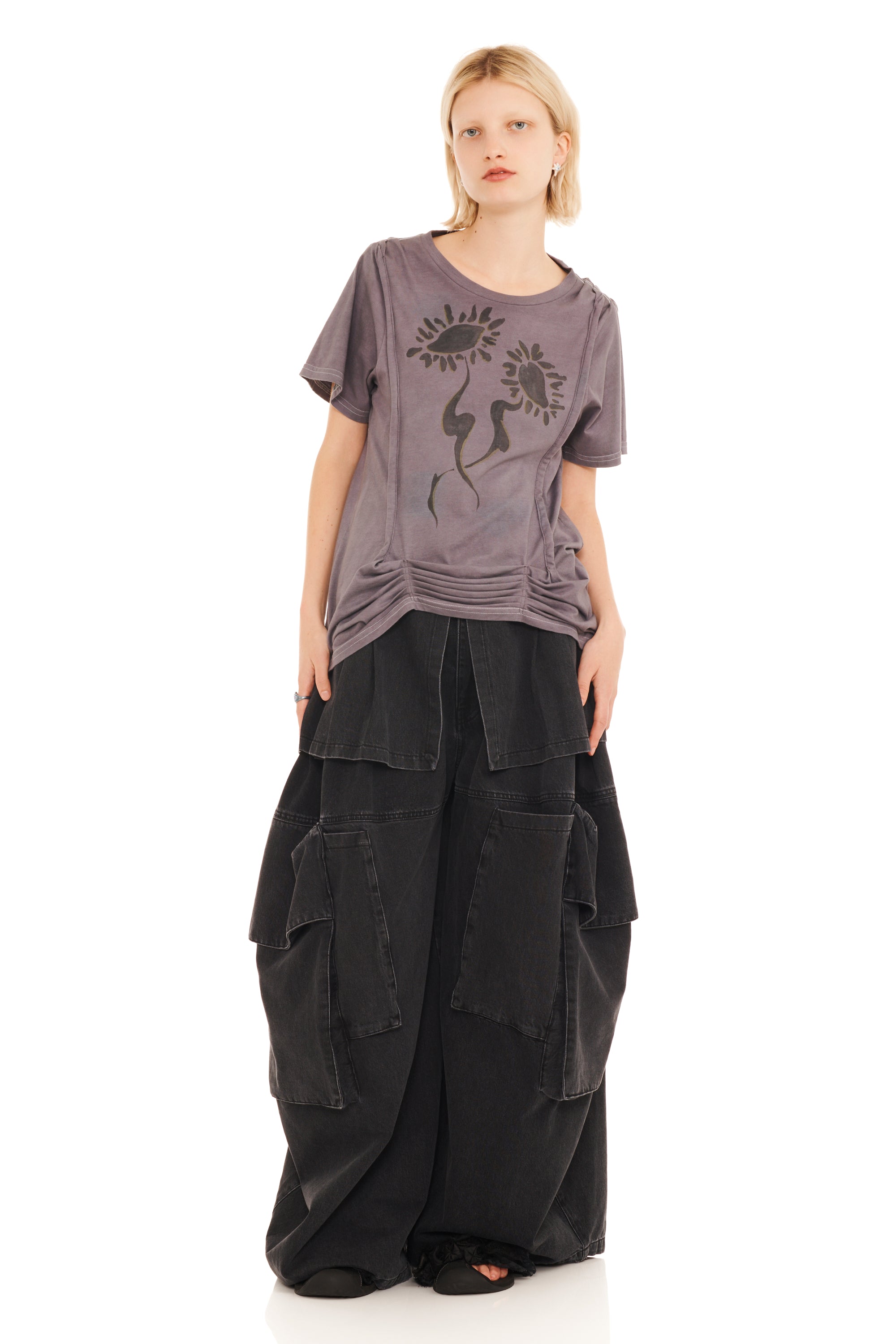 CHARCOAL HAZEL CARGO PANT