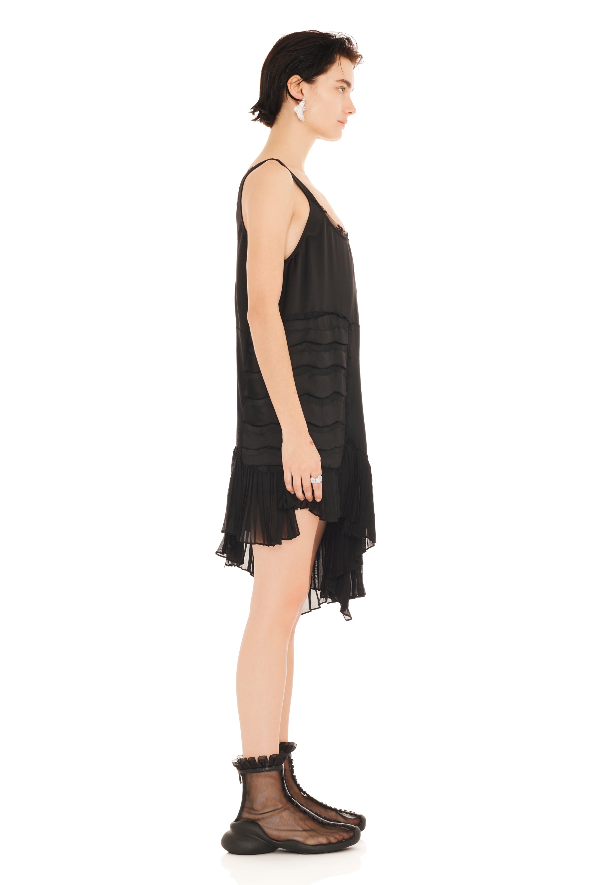 BLACK LILY DRESS