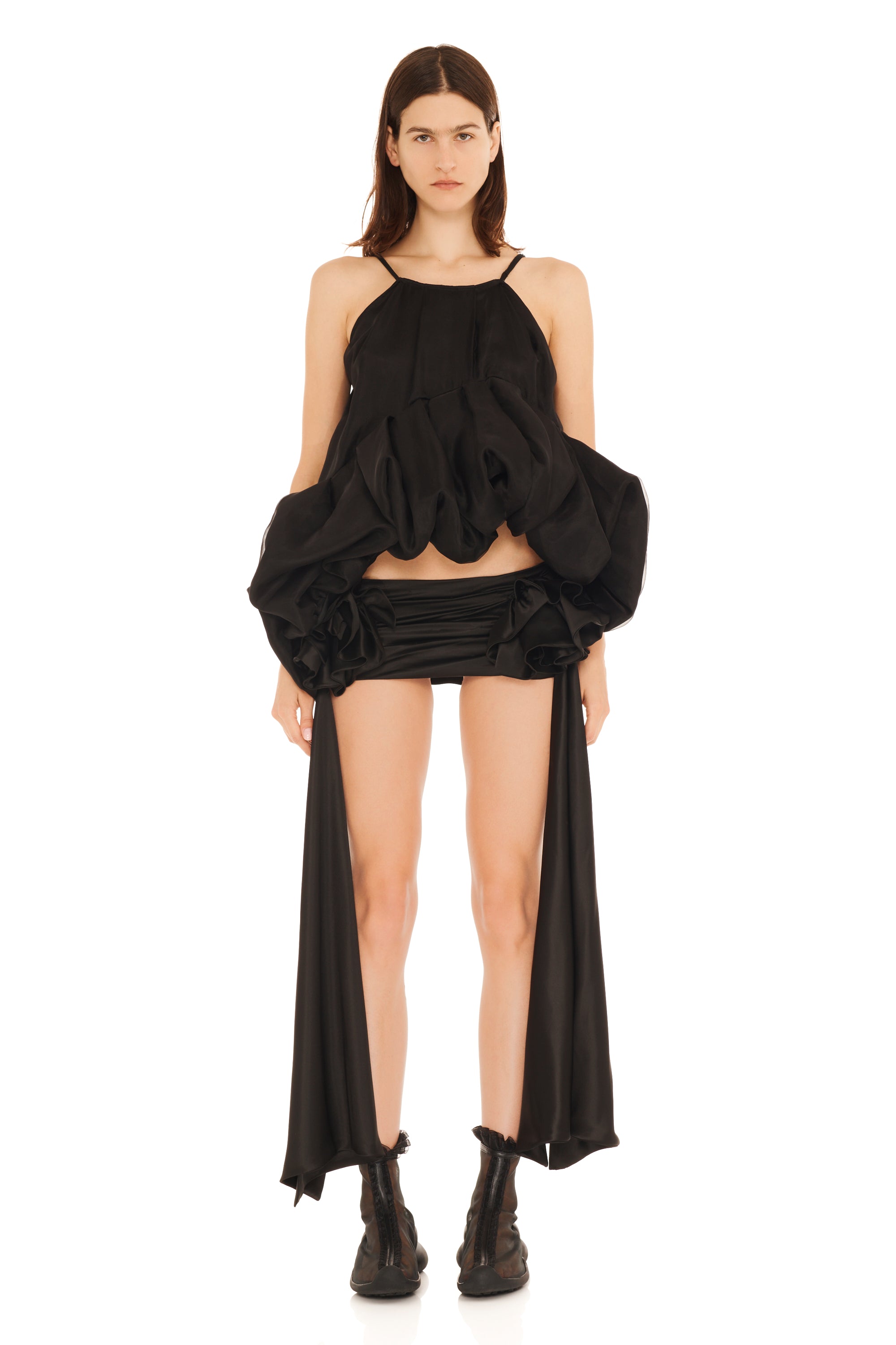 BLACK MINI VALERIAN TOP