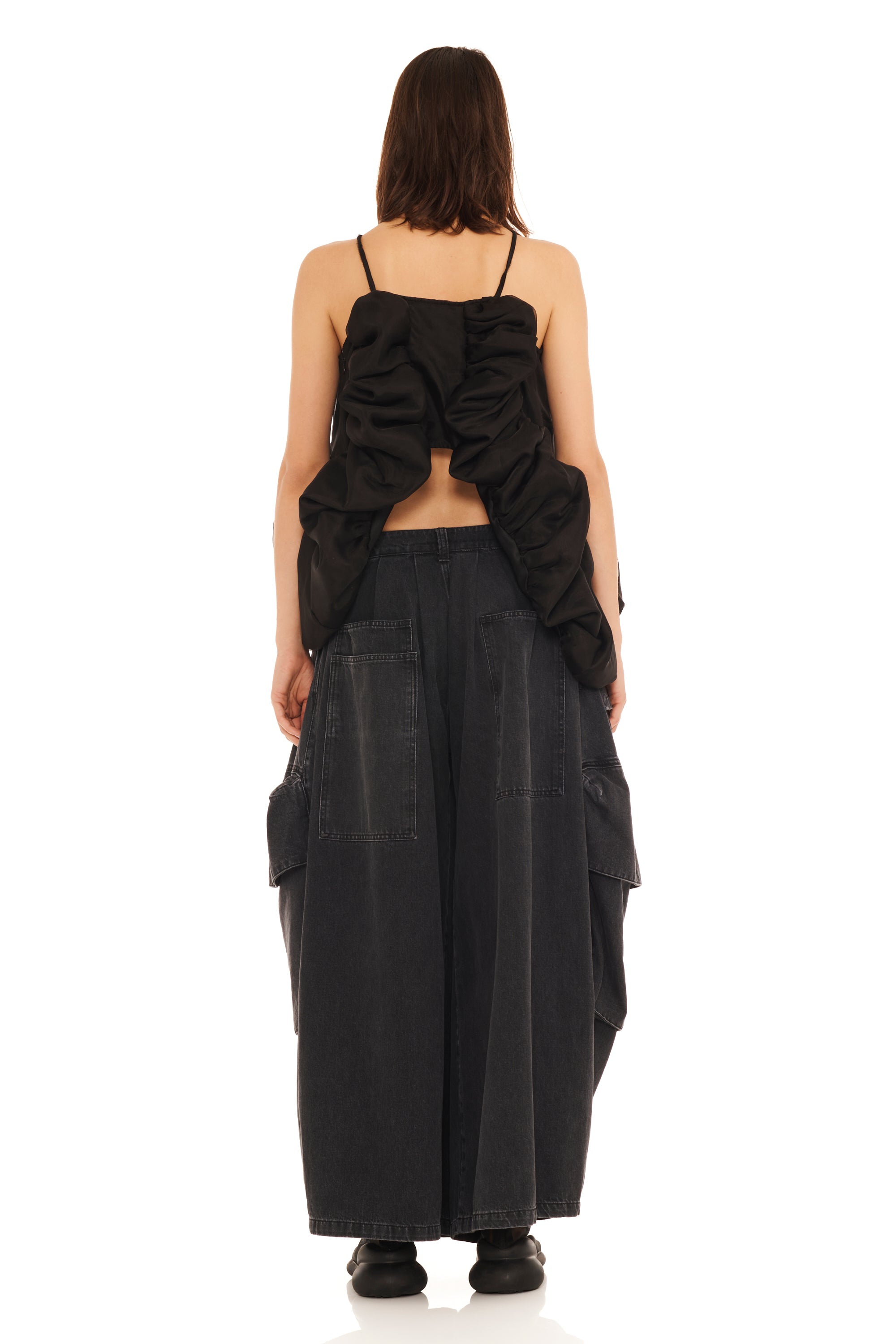 BLACK MINI VALERIAN TOP