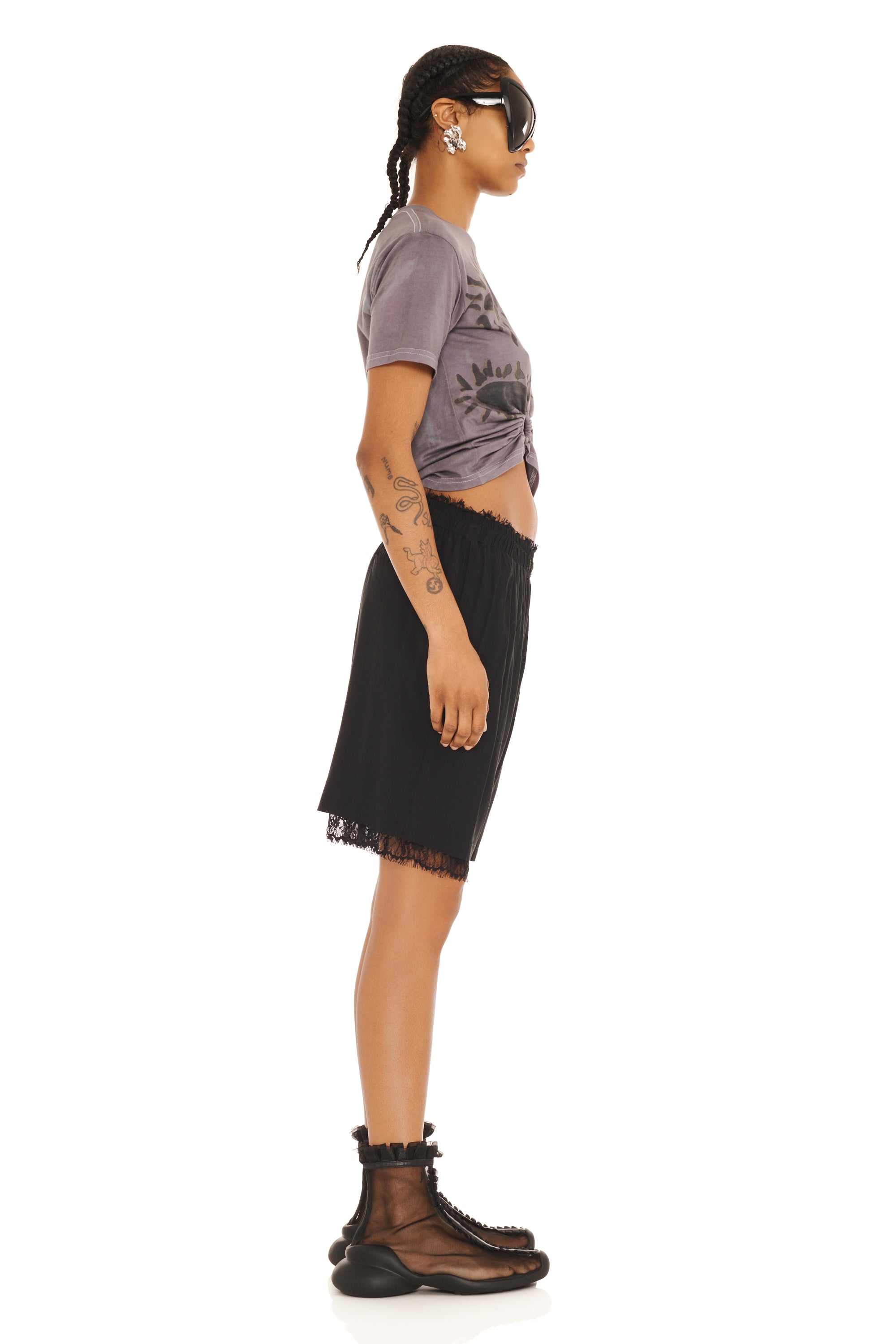 BLACK ODEON SHORT