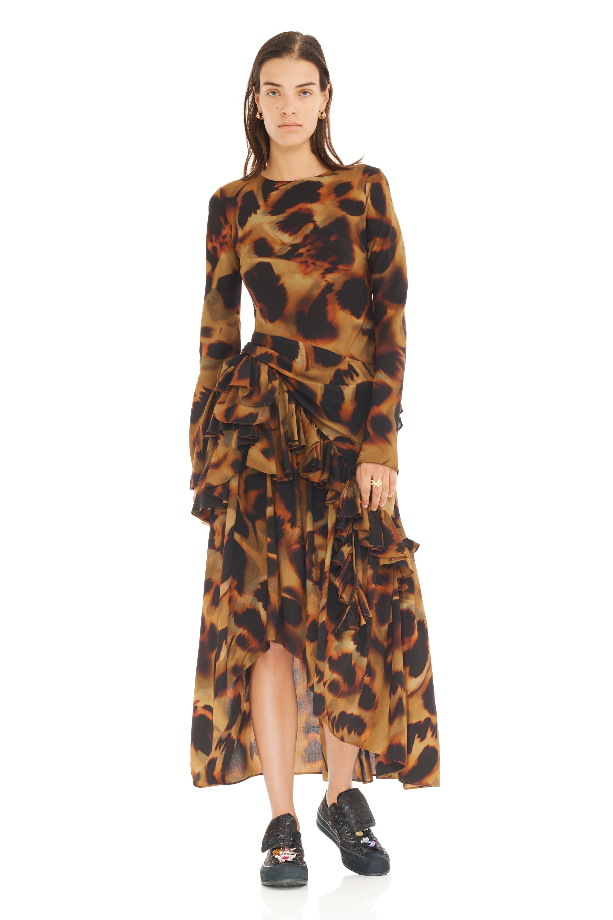 TORTOISE ATHENA DRESS