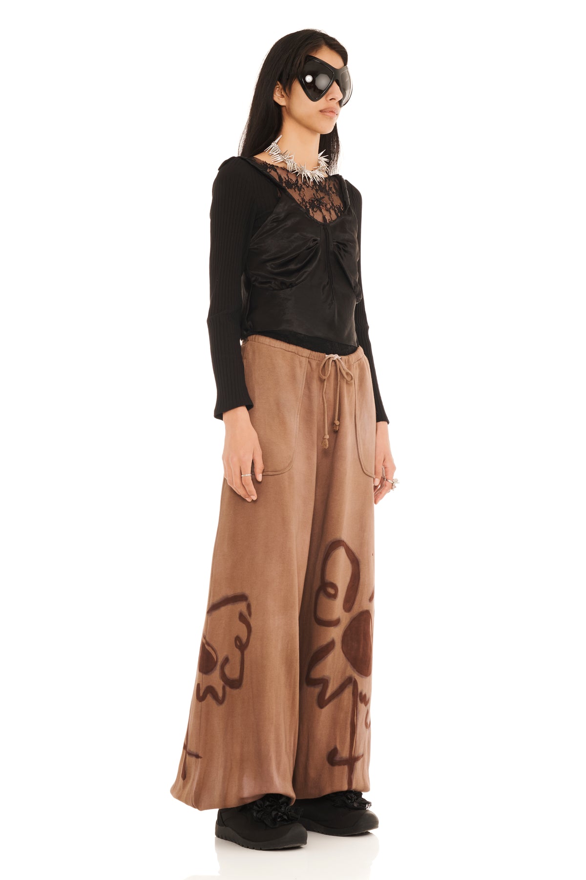 EARTH FLOWER BALLOON SWEATPANT