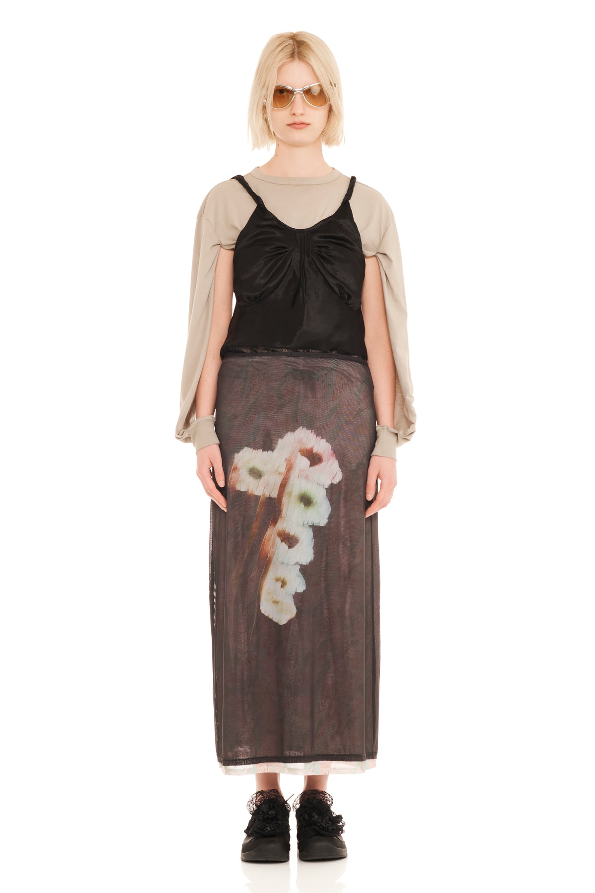 HOLLOW BLOSSOM CARDIO SKIRT