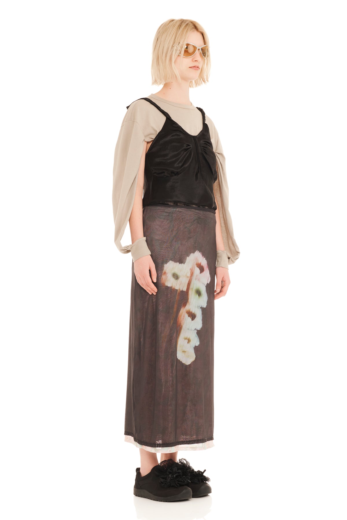 HOLLOW BLOSSOM CARDIO SKIRT