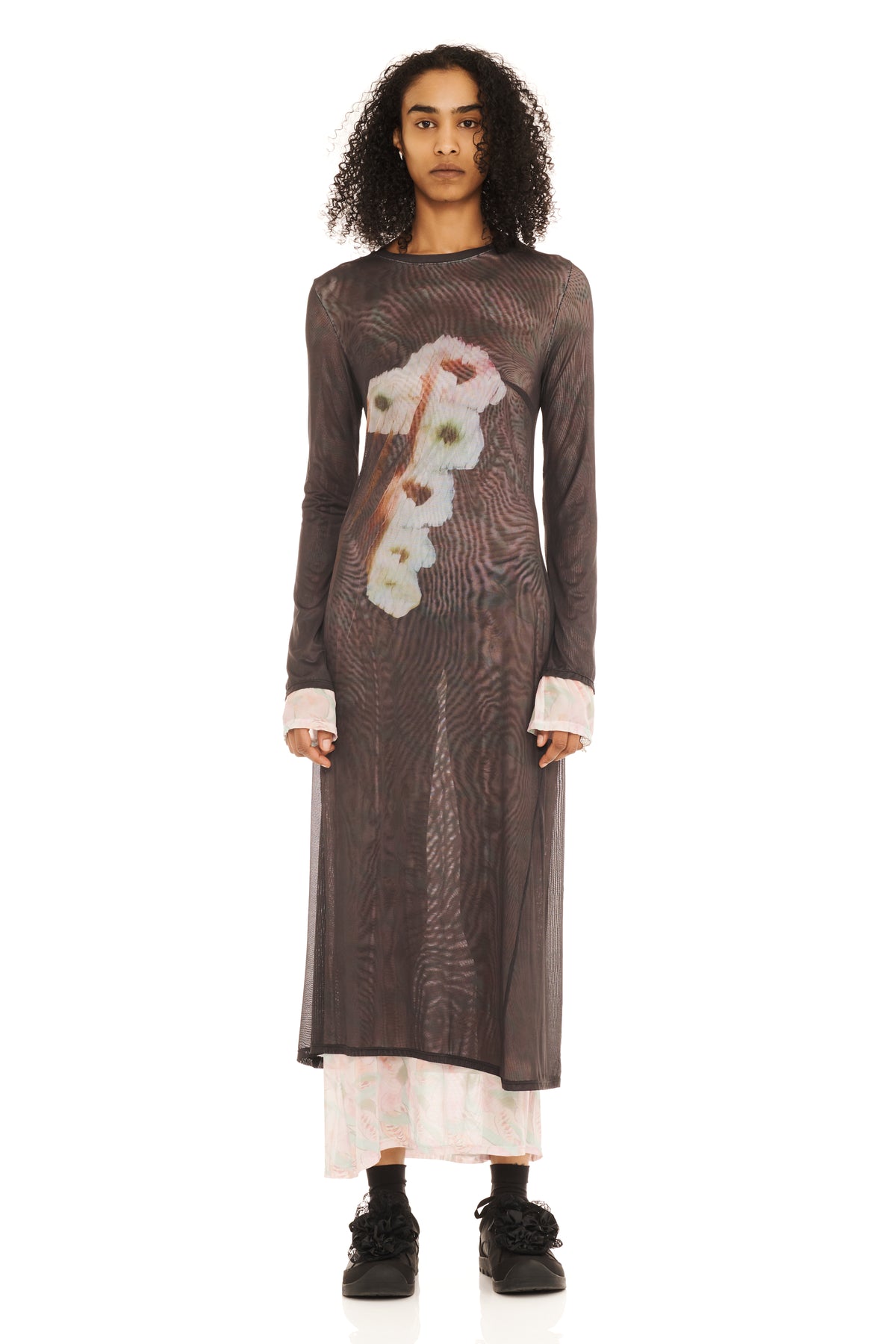 HOLLOW BLOSSOM CARDIO YURI DRESS