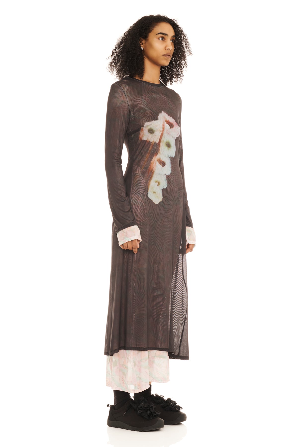 HOLLOW BLOSSOM CARDIO YURI DRESS