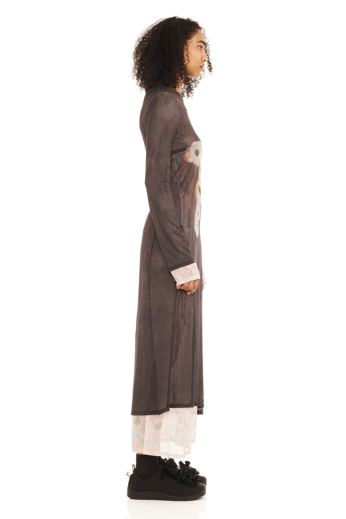 HOLLOW BLOSSOM CARDIO YURI DRESS