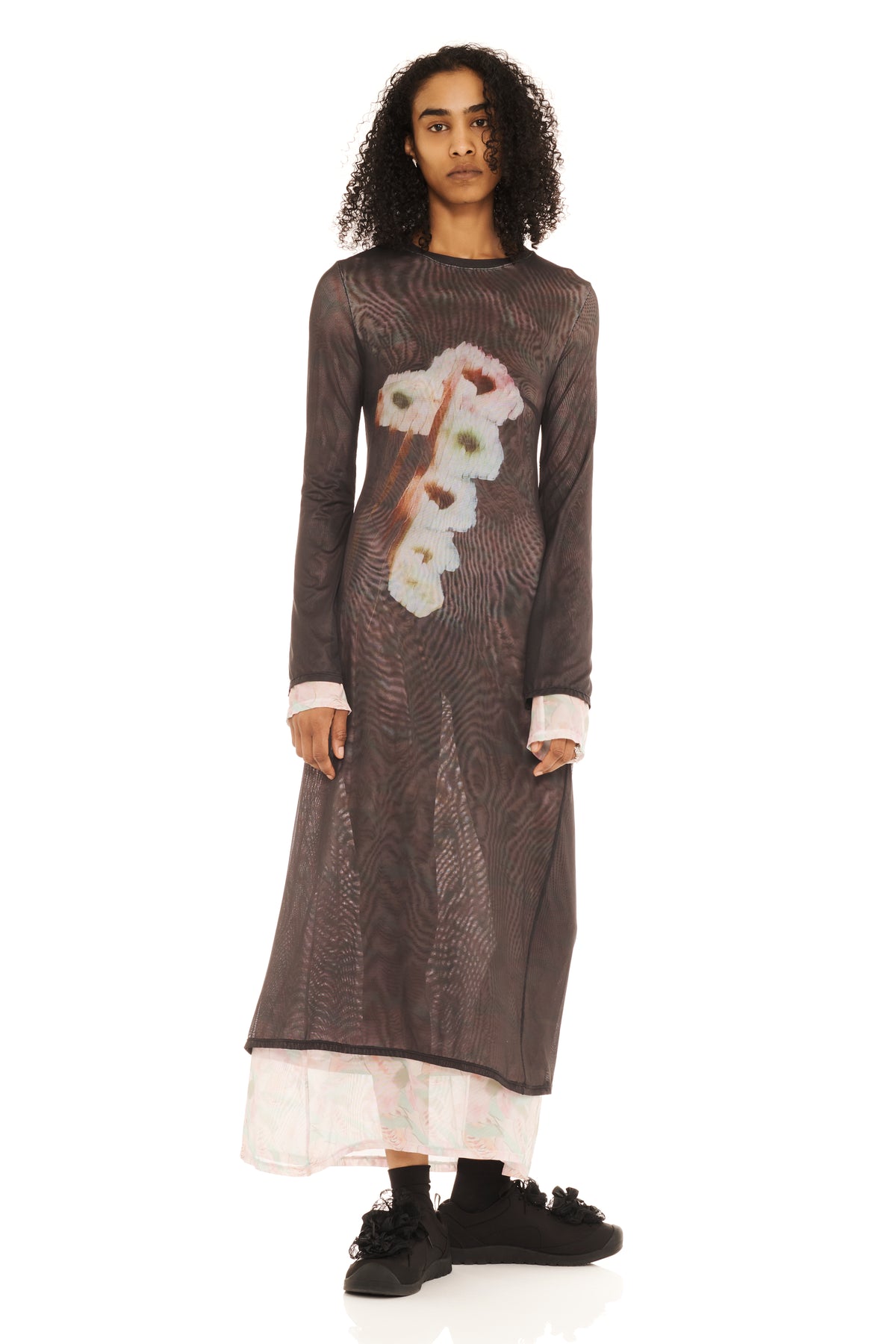 HOLLOW BLOSSOM CARDIO YURI DRESS