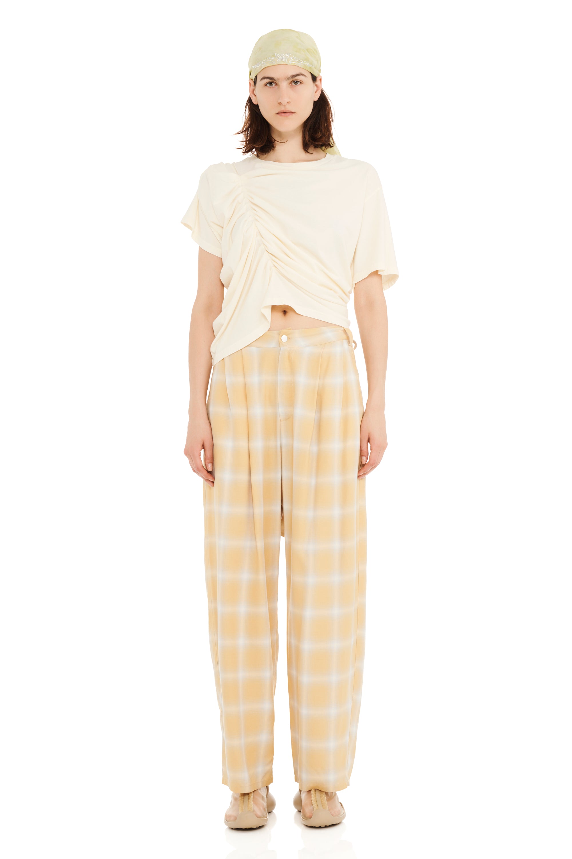 SUNNY PLAID CATCHFLY PANT