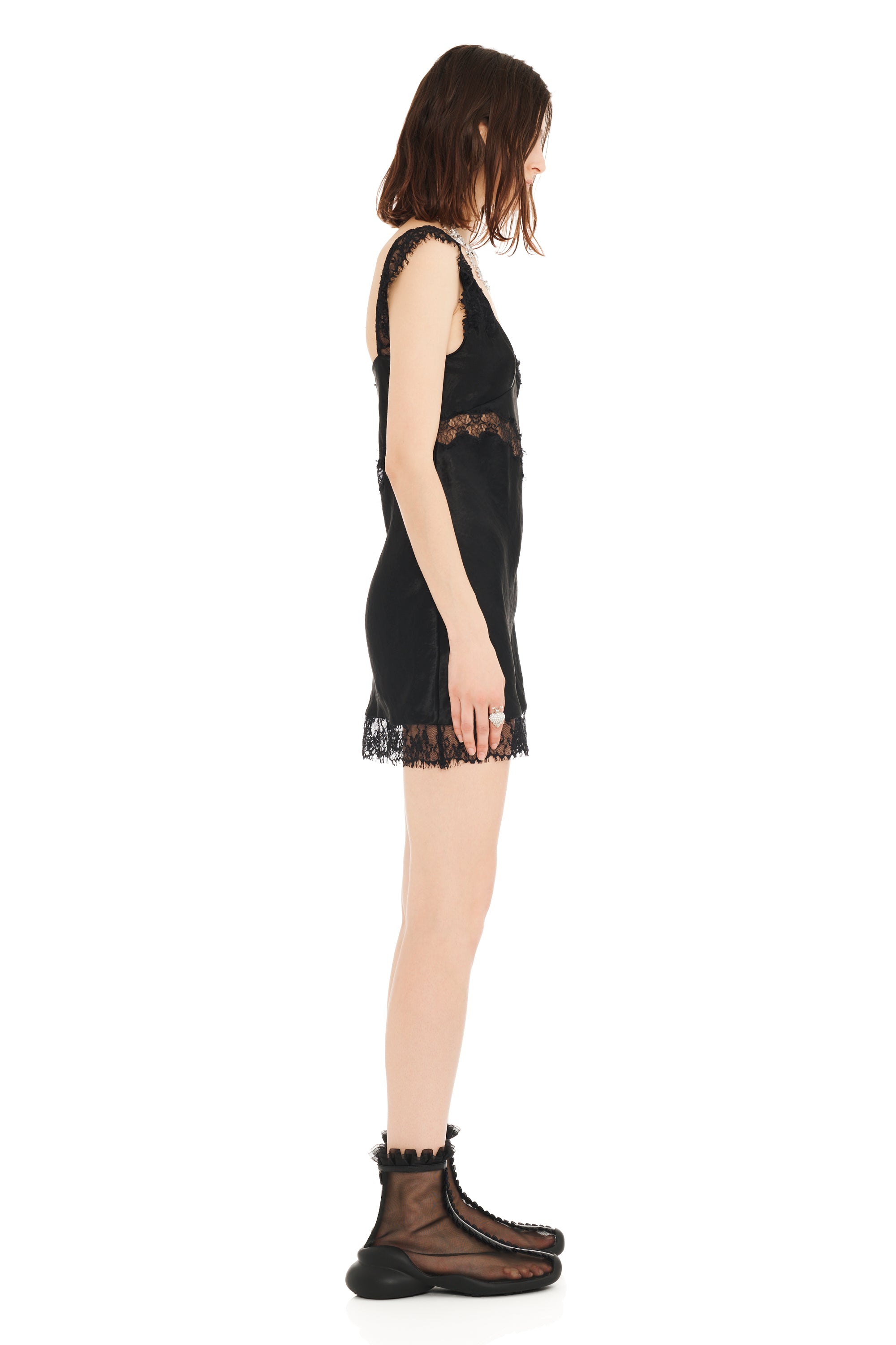 BLACK DAHLIA MINI DRESS