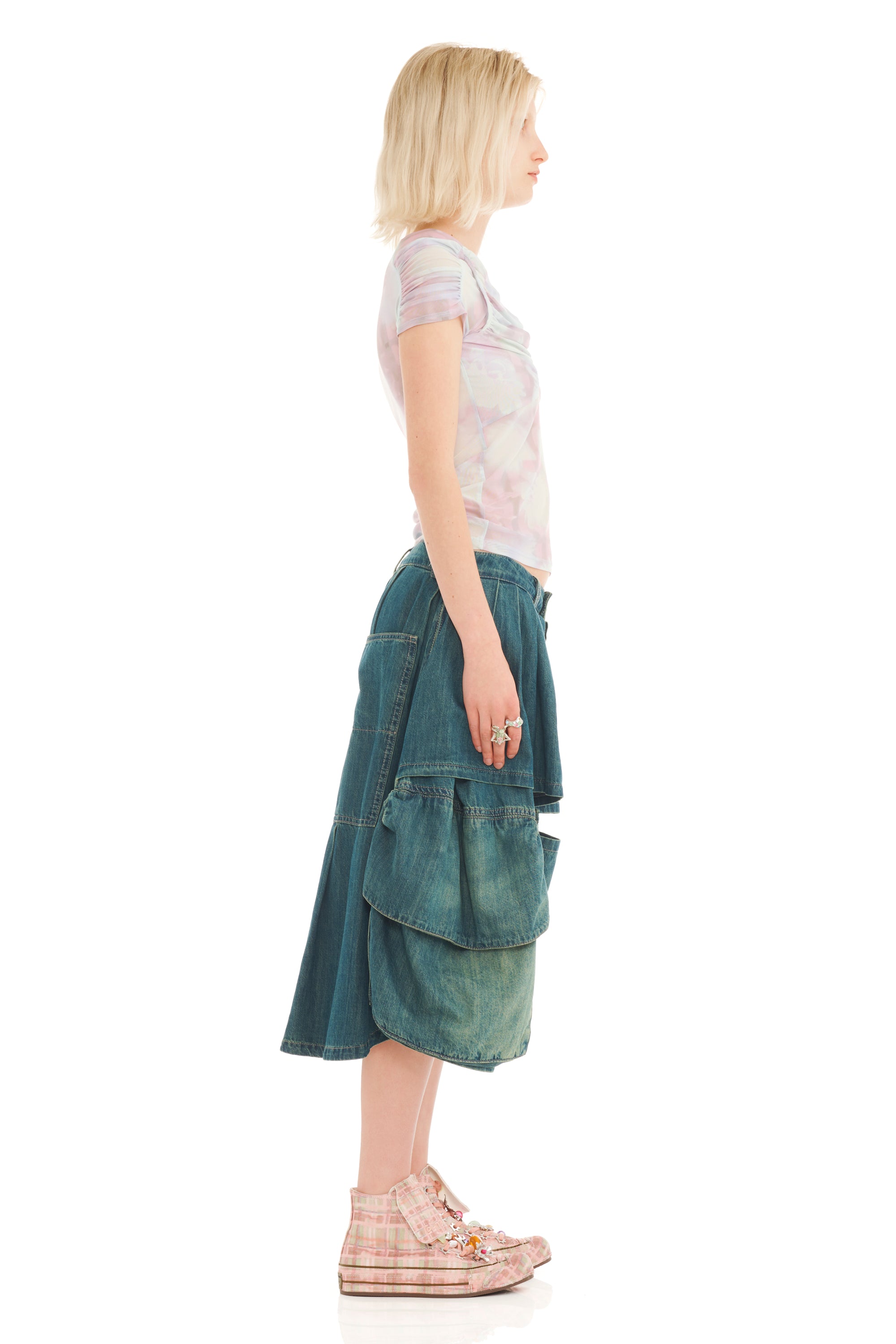 GREENWASH HAZEL CARGO SHORT