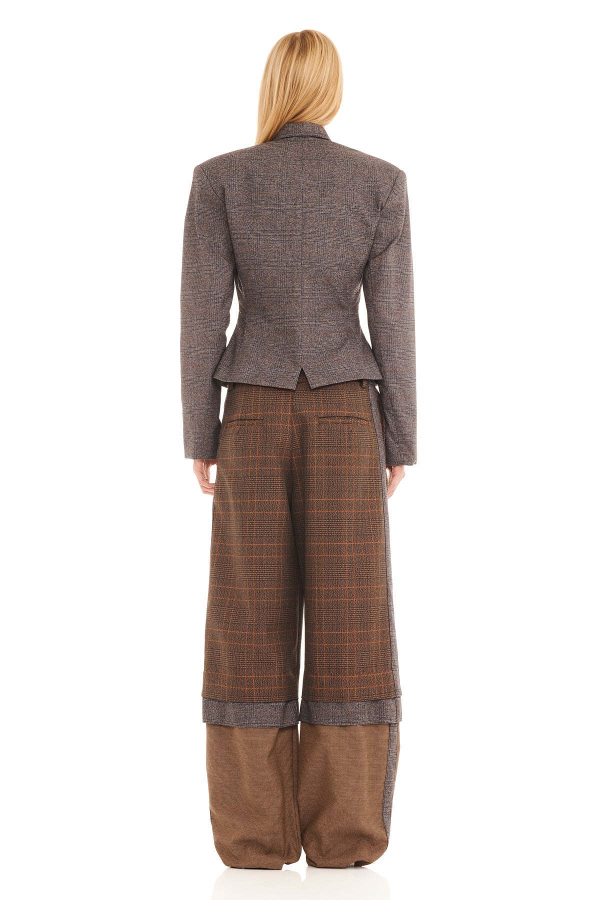 STONE PLAID ILANA JACKET