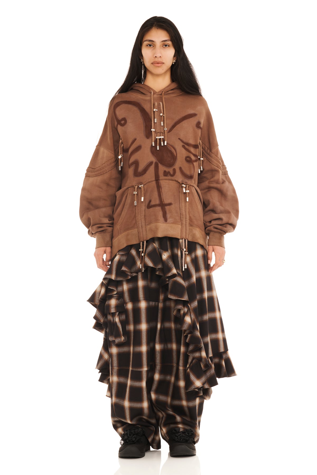 EARTH FLOWER MOHAWK BURST HOODIE