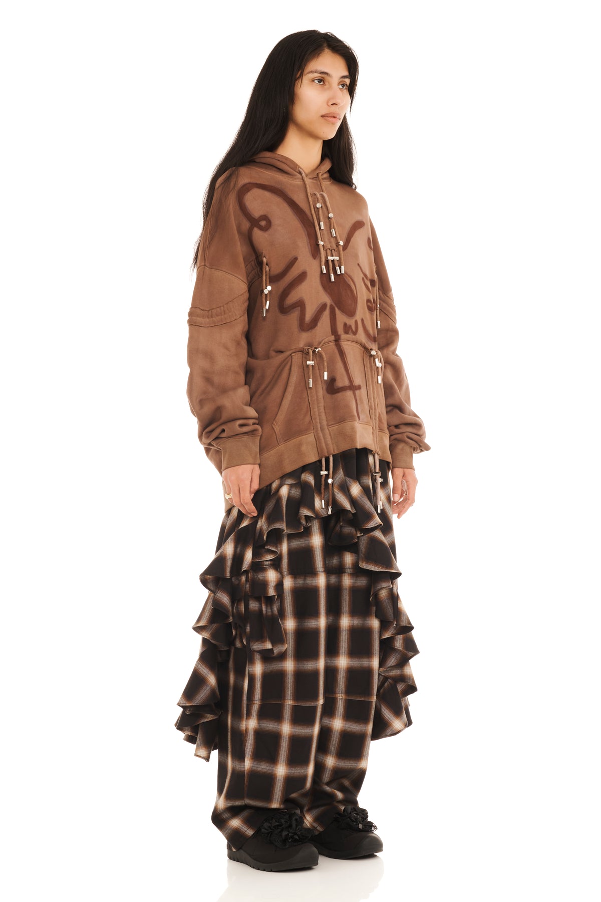 EARTH FLOWER MOHAWK BURST HOODIE