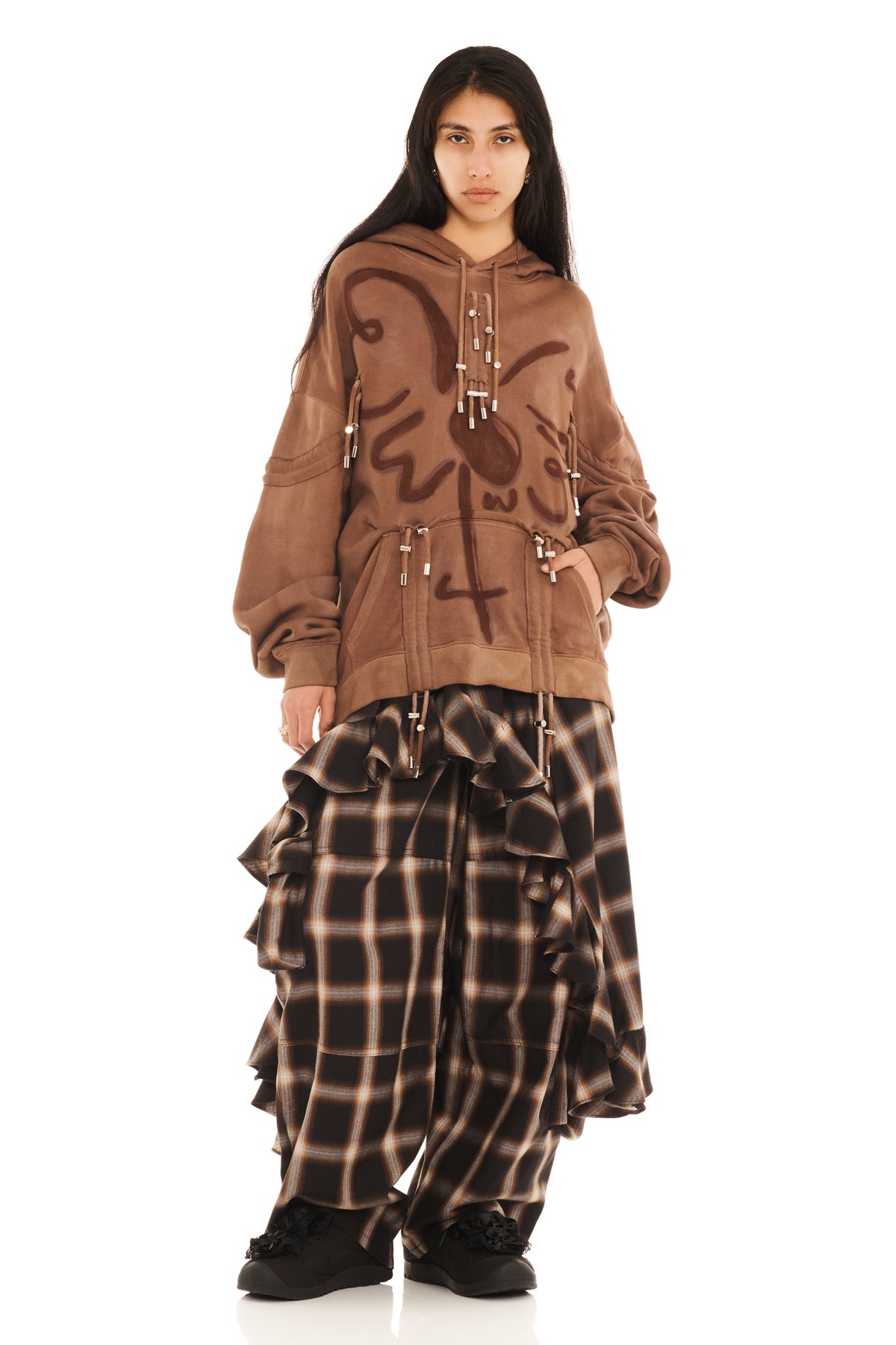 EARTH FLOWER MOHAWK BURST HOODIE