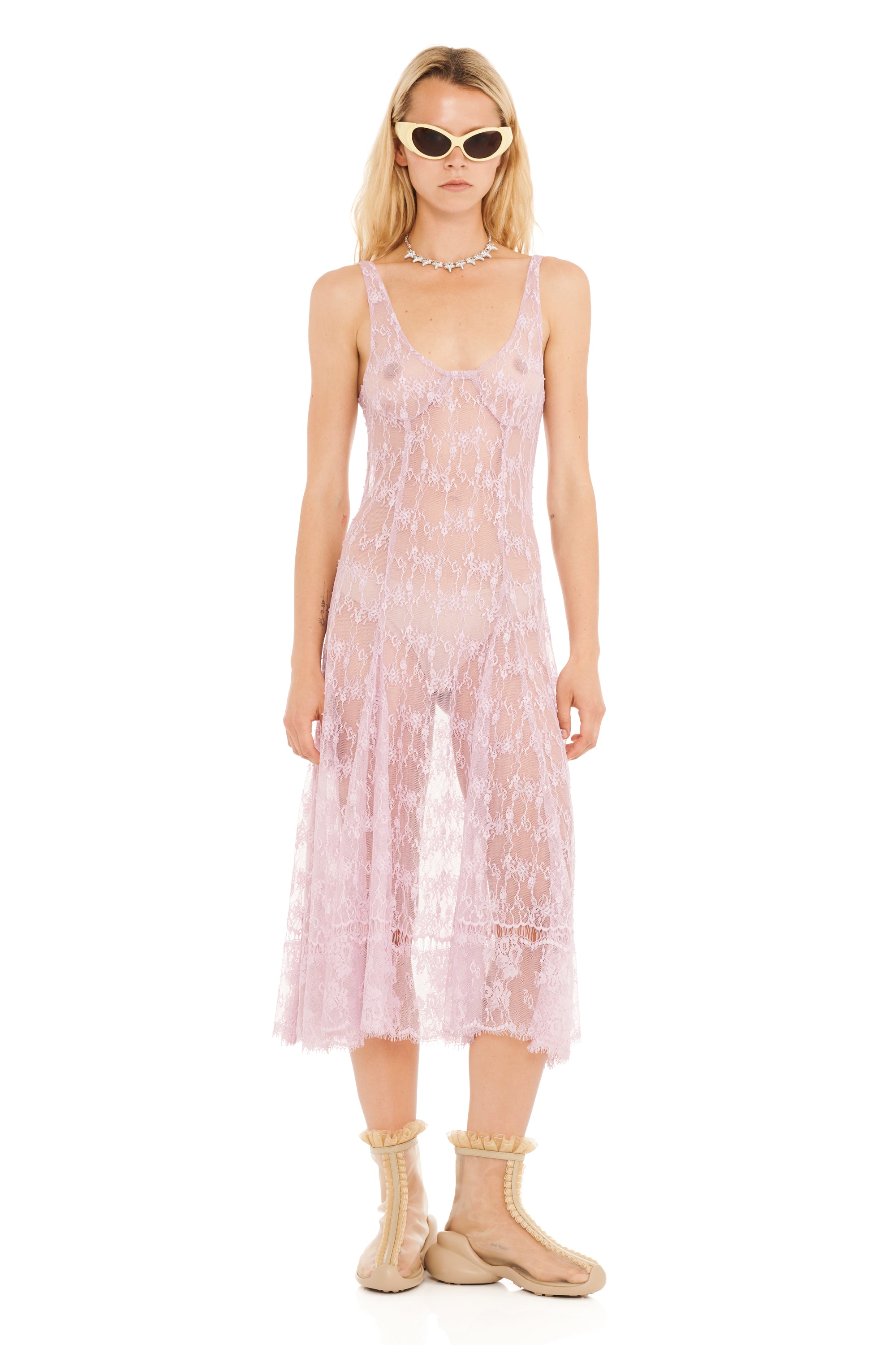 Mauve Pamela Dress