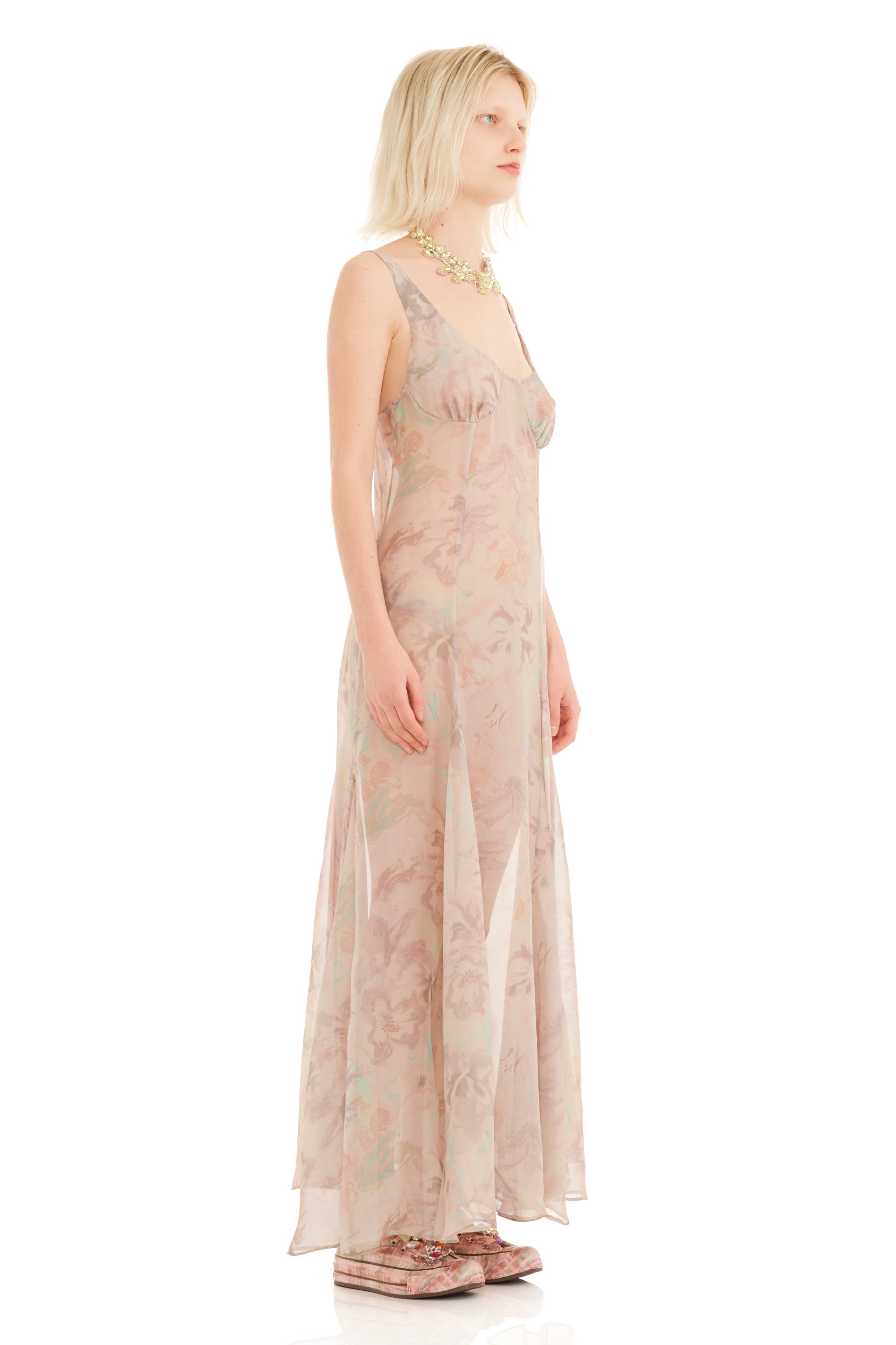WASHED MEADOW PAMELA DRESS