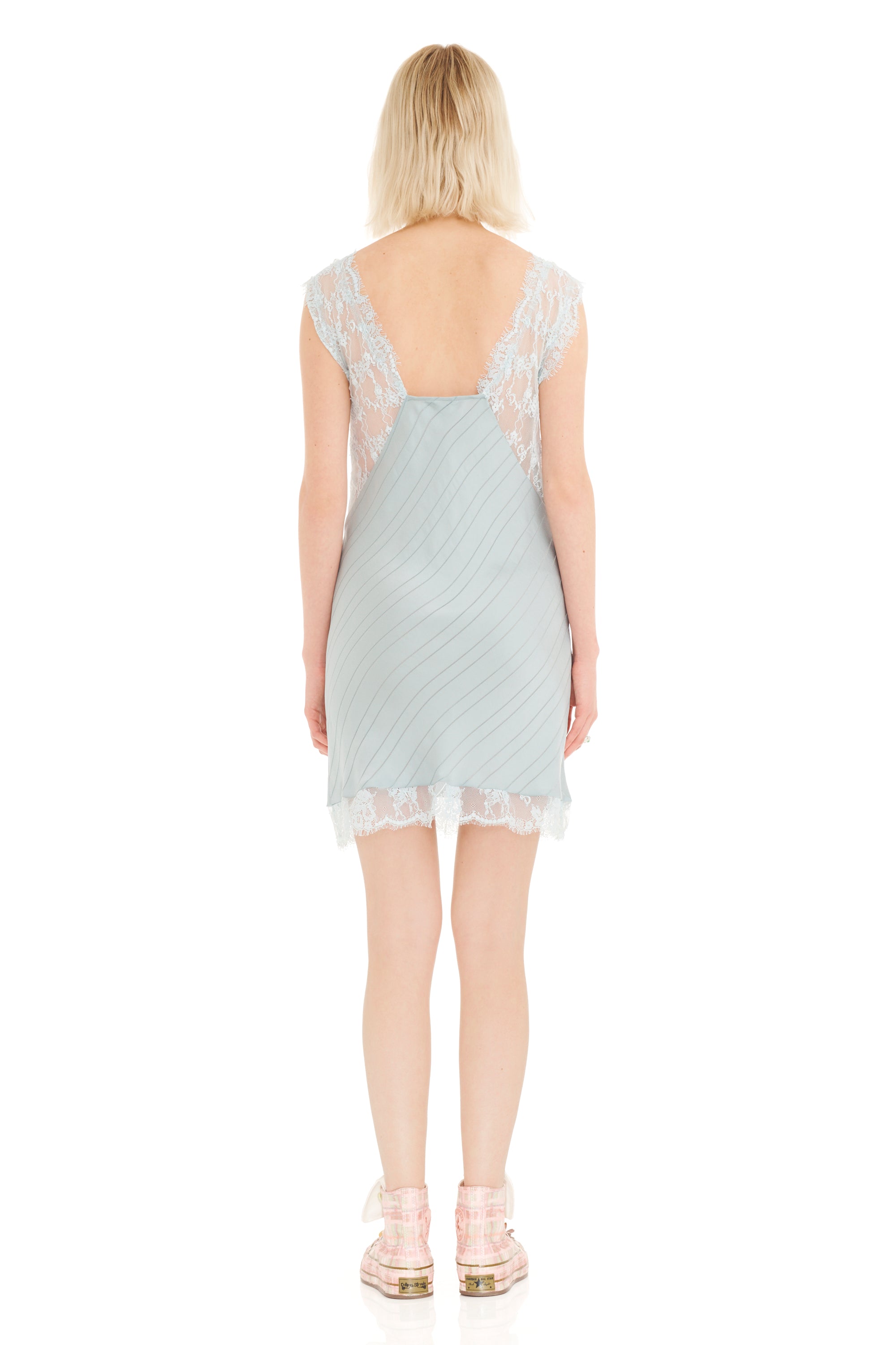 CERULEAN ICE RAINA MINI DRESS