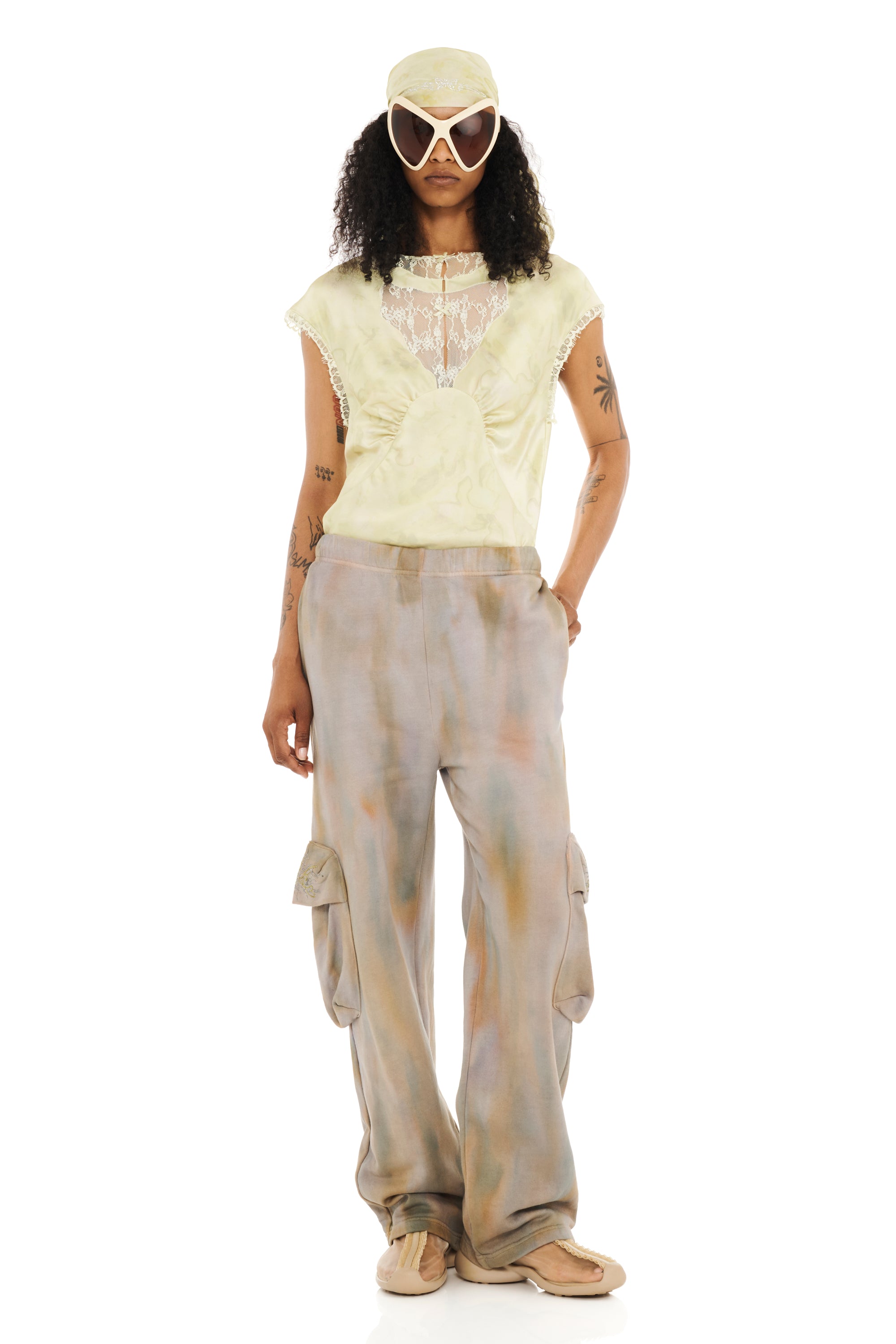 REISHI AURORA CARGO SWEATPANT