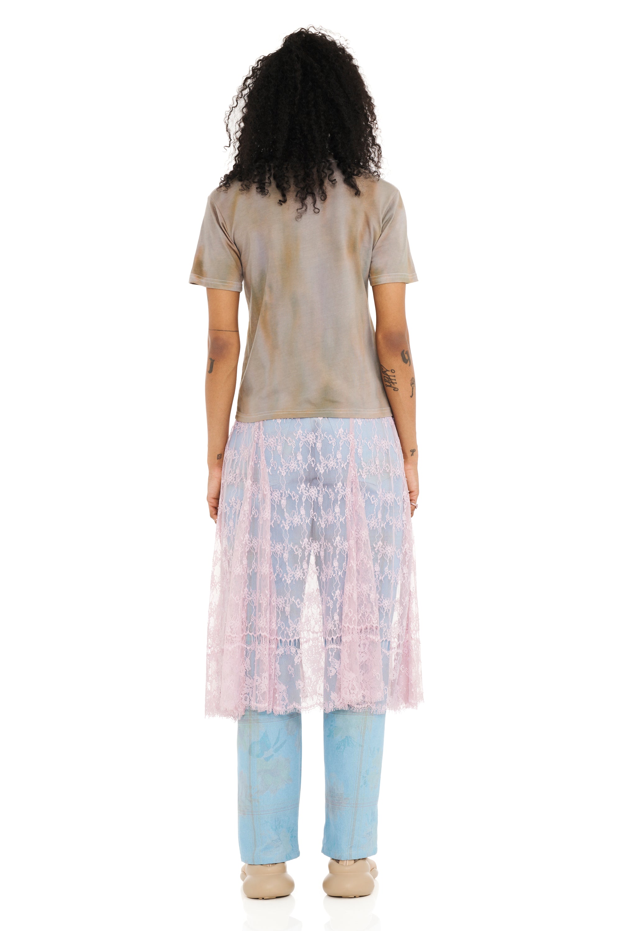 REISHI AURORA PIERCED TEE